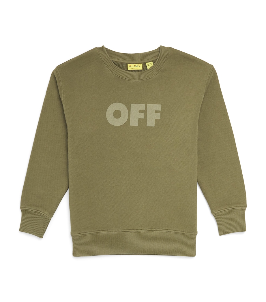 Arrows Logo Sweatshirt (4-12+ Years) MARTINI OLIVE Image 1