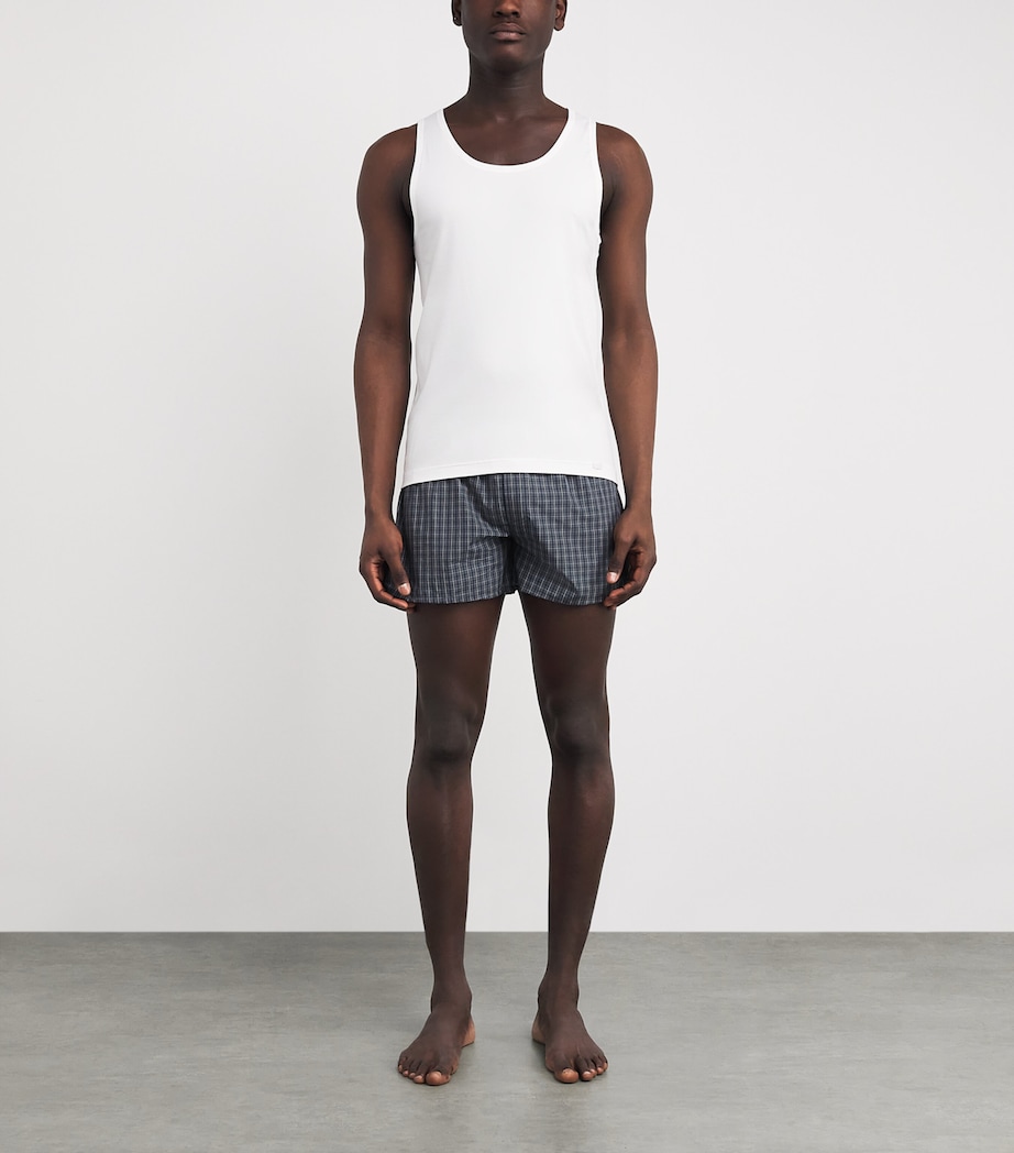 Cotton Essentials Tank Top 0101-WHITE Image 2