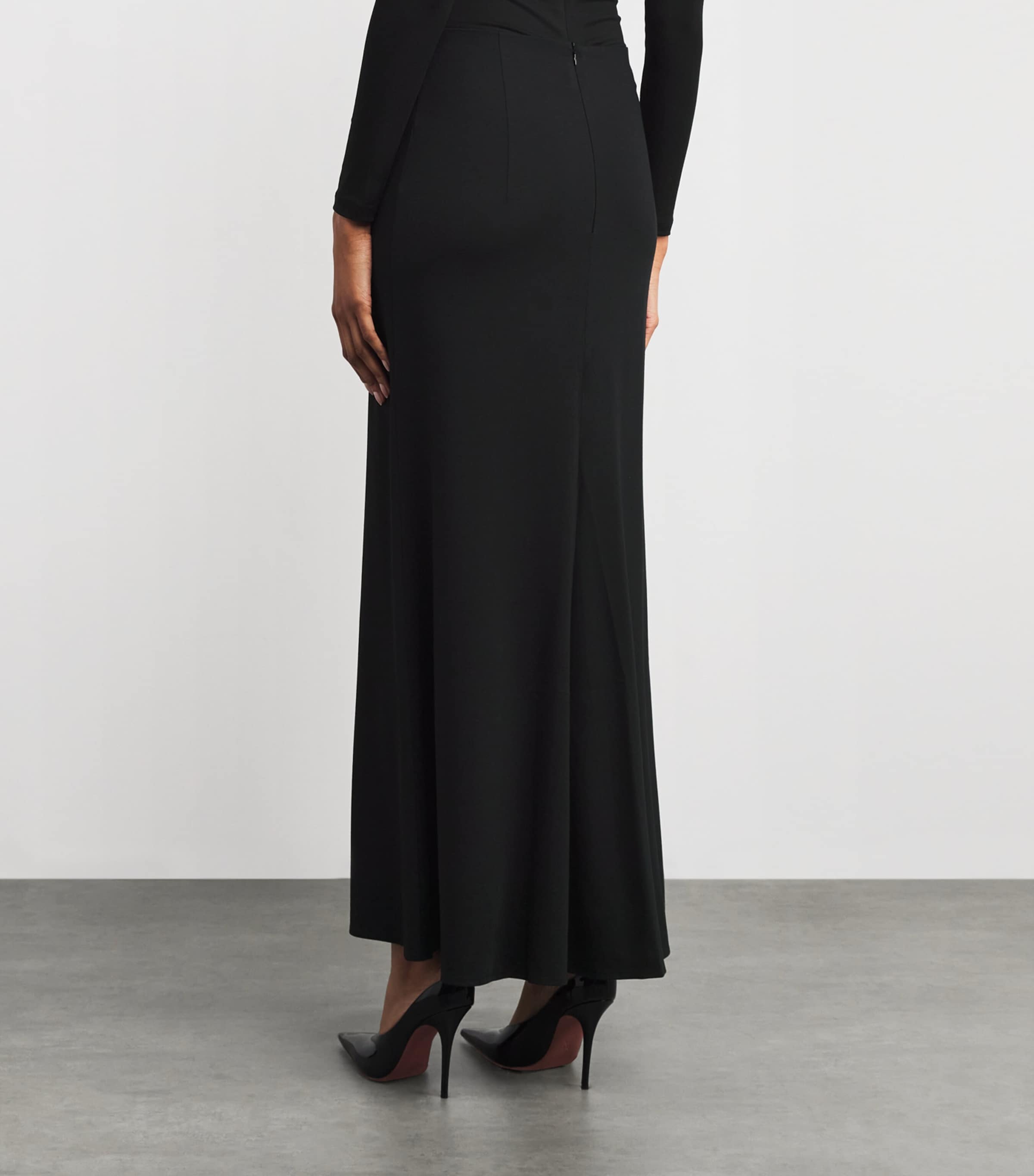 Eclipse Maxi Skirt BLACK Image 4