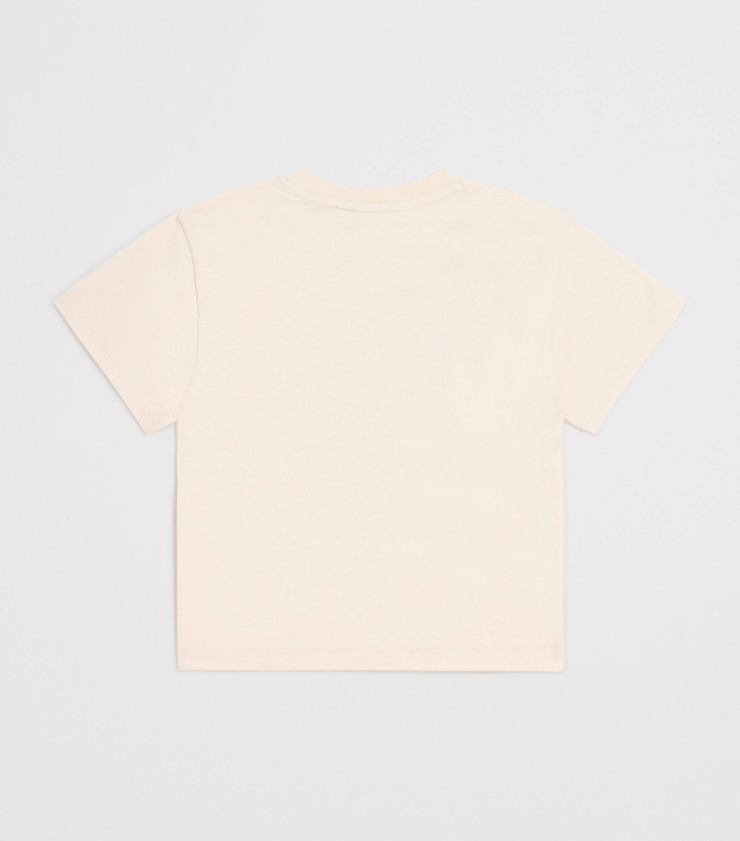 Cotton Flower Logo T-Shirt (2-14 Years) 208SAND Image 2