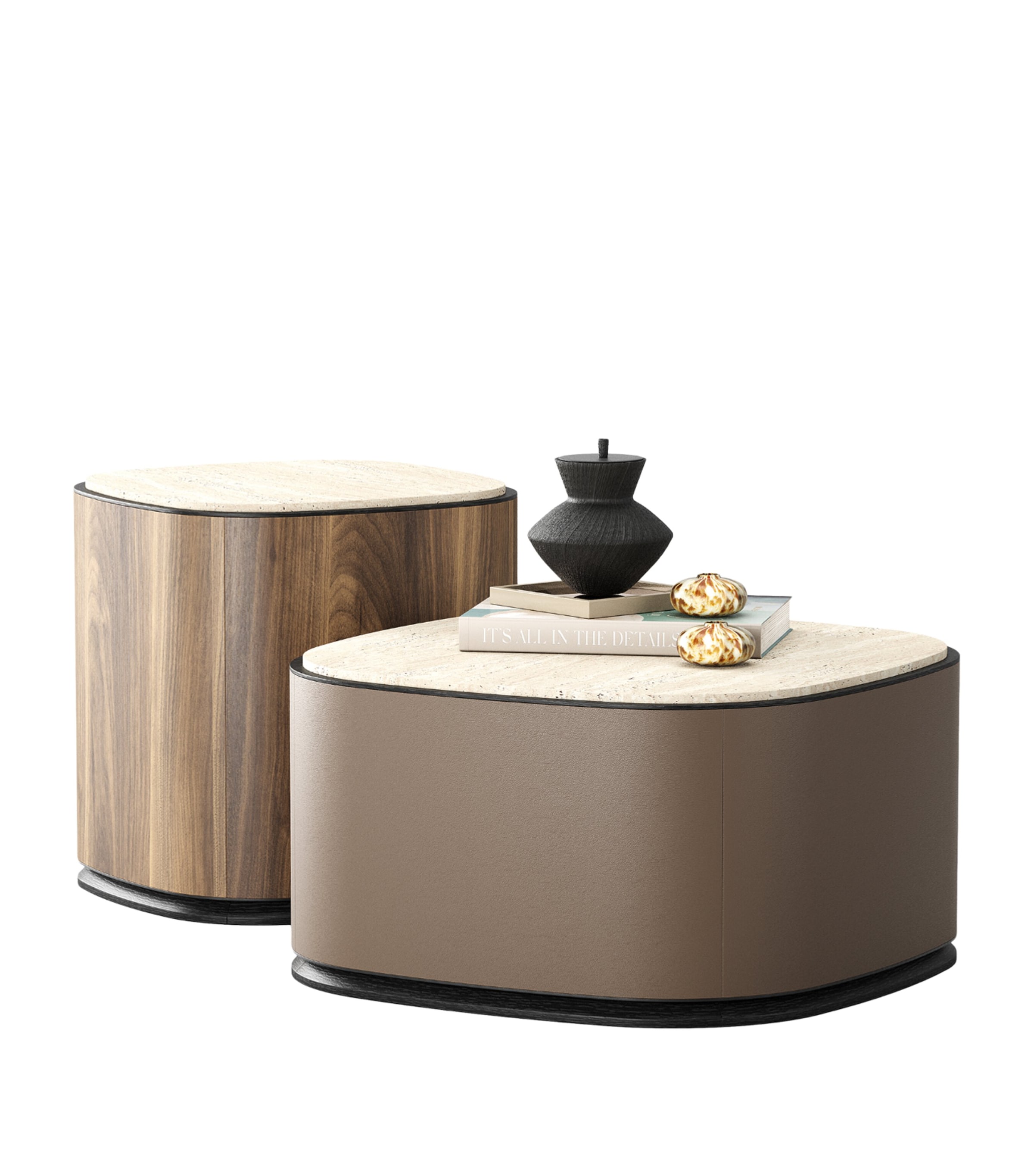 Frato Wood Monterey Coffee Table Grey Image 3
