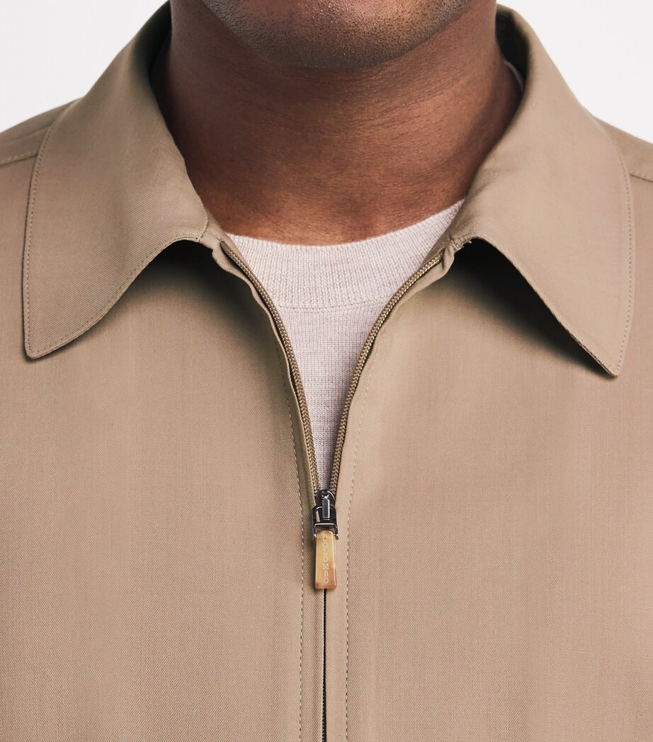 Cashmere Nicholson Bomber Jacket 82633 BROWNISH Image 6