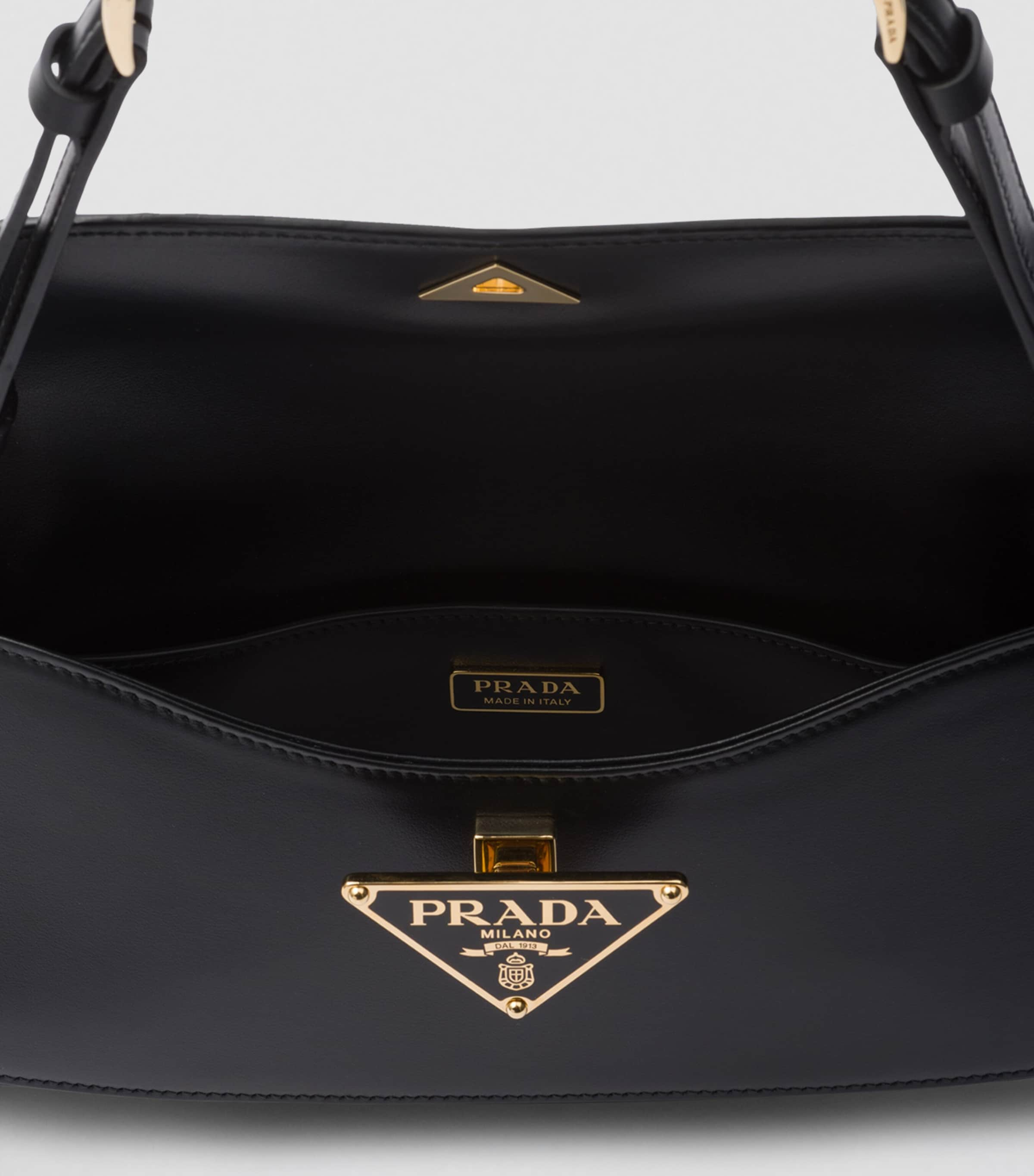 Prada Leather Shoulder Bag Harrods UK