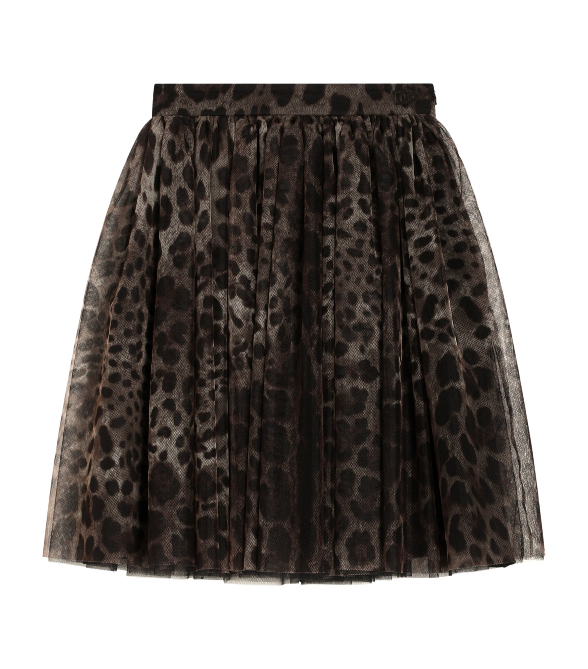 Dolce&Gabbana Kids Tulle Leopard Print Skirt (8-12+ Years) Leo New Image 1