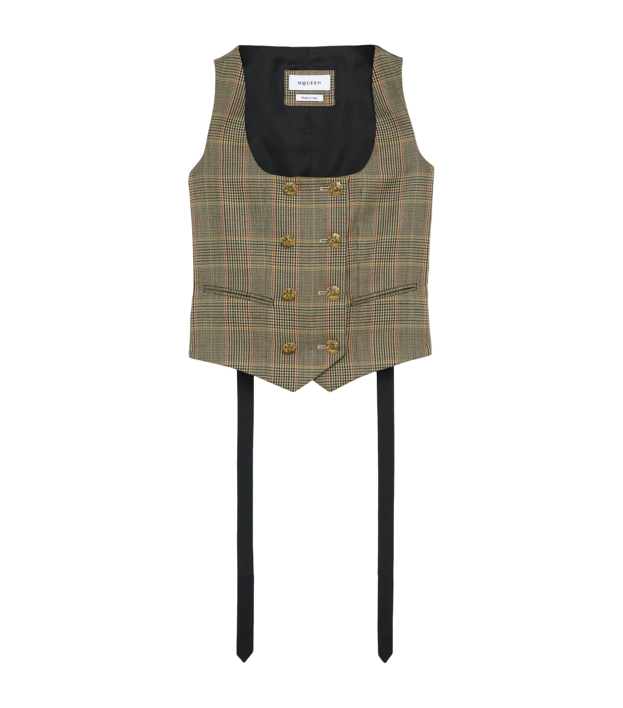 Wool Double-Breasted Waistcoat 9101 Image 1