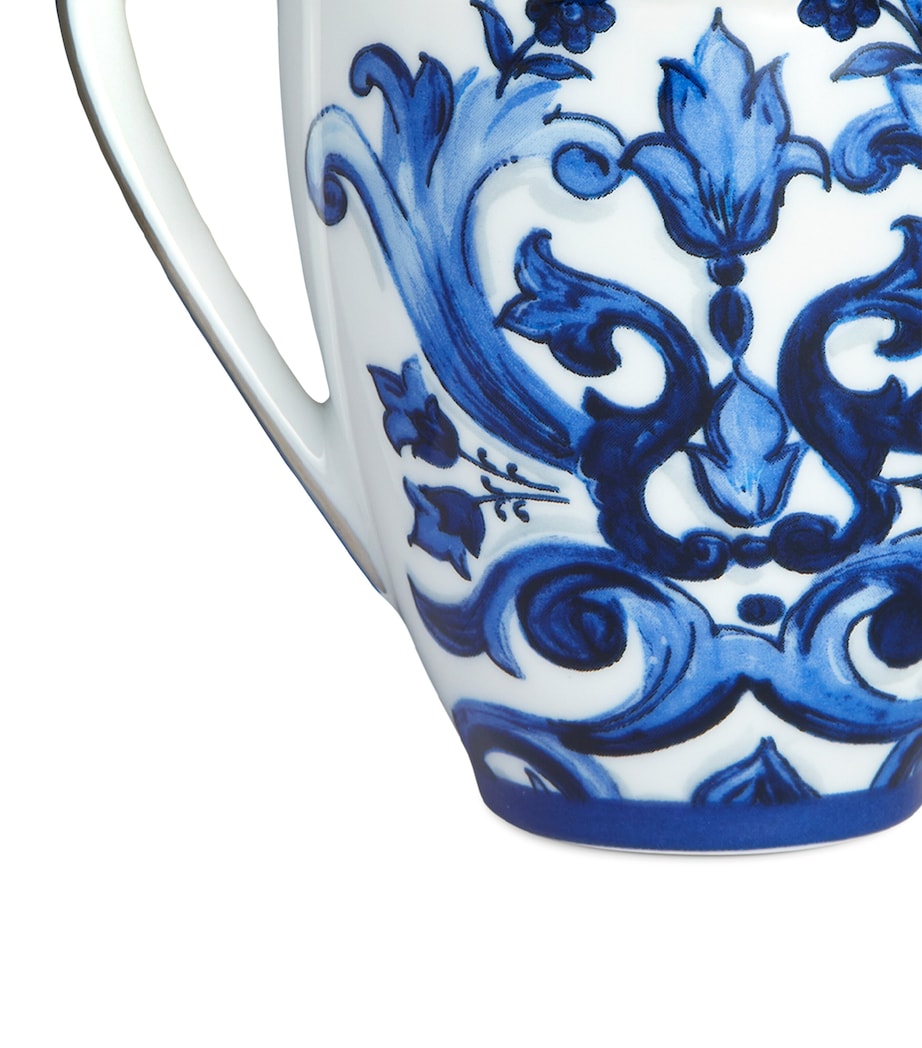 Blu Mediterraneo Milk Jug (8.5cm) UB006 FOGLIE BLU F D Image 3