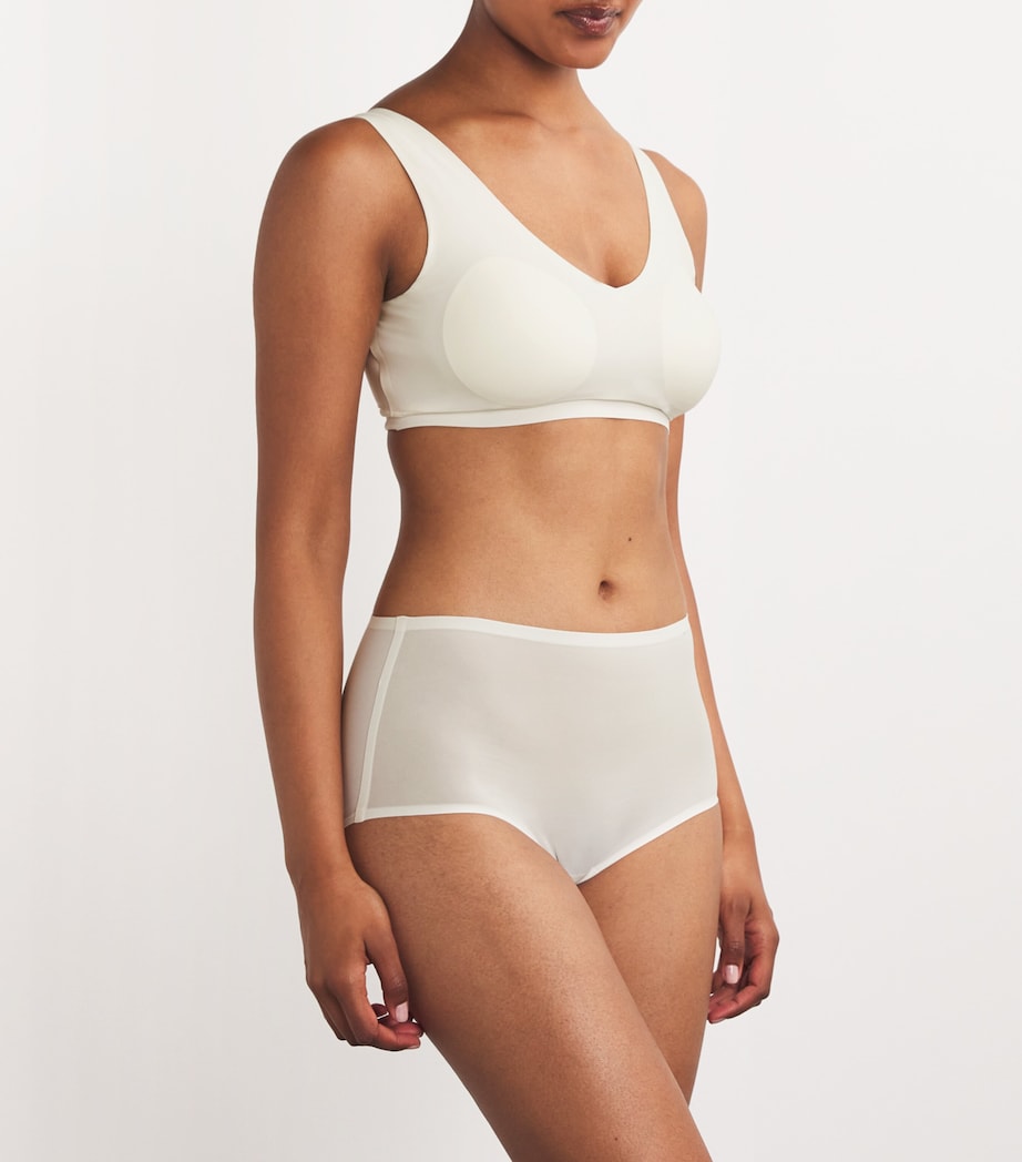 Chantelle Womens SoftStretch Padded Bra Ivory Image 2