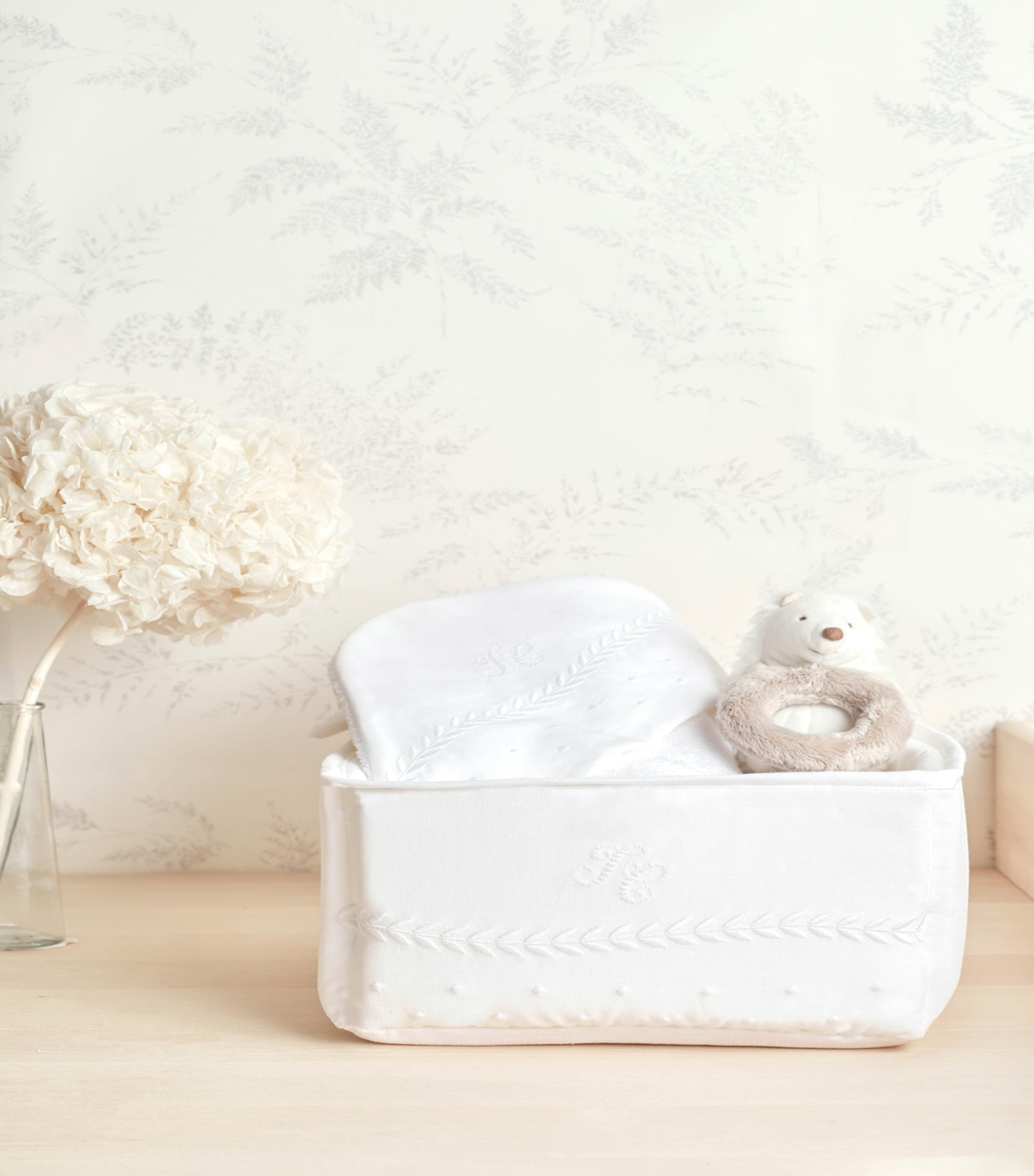 Cotton-Linen Basket 01 BLANC Image 2