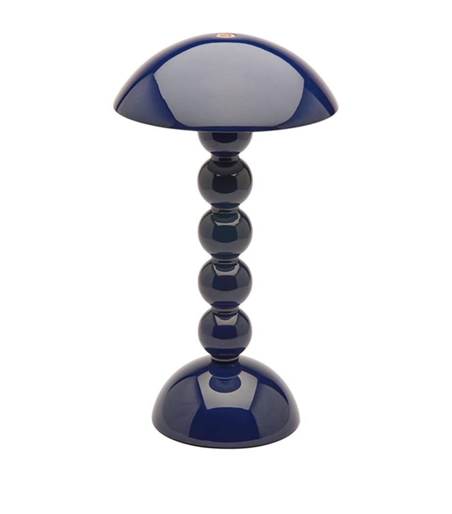 Addison Ross Bobbin Rechargeable Table Lamp Blue Image 1