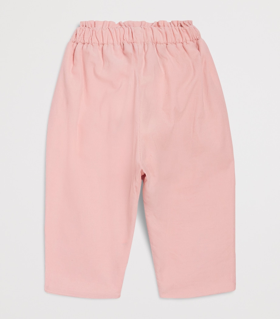 Patachou Cotton Ruffled Trousers (0-6 Months) Image 2