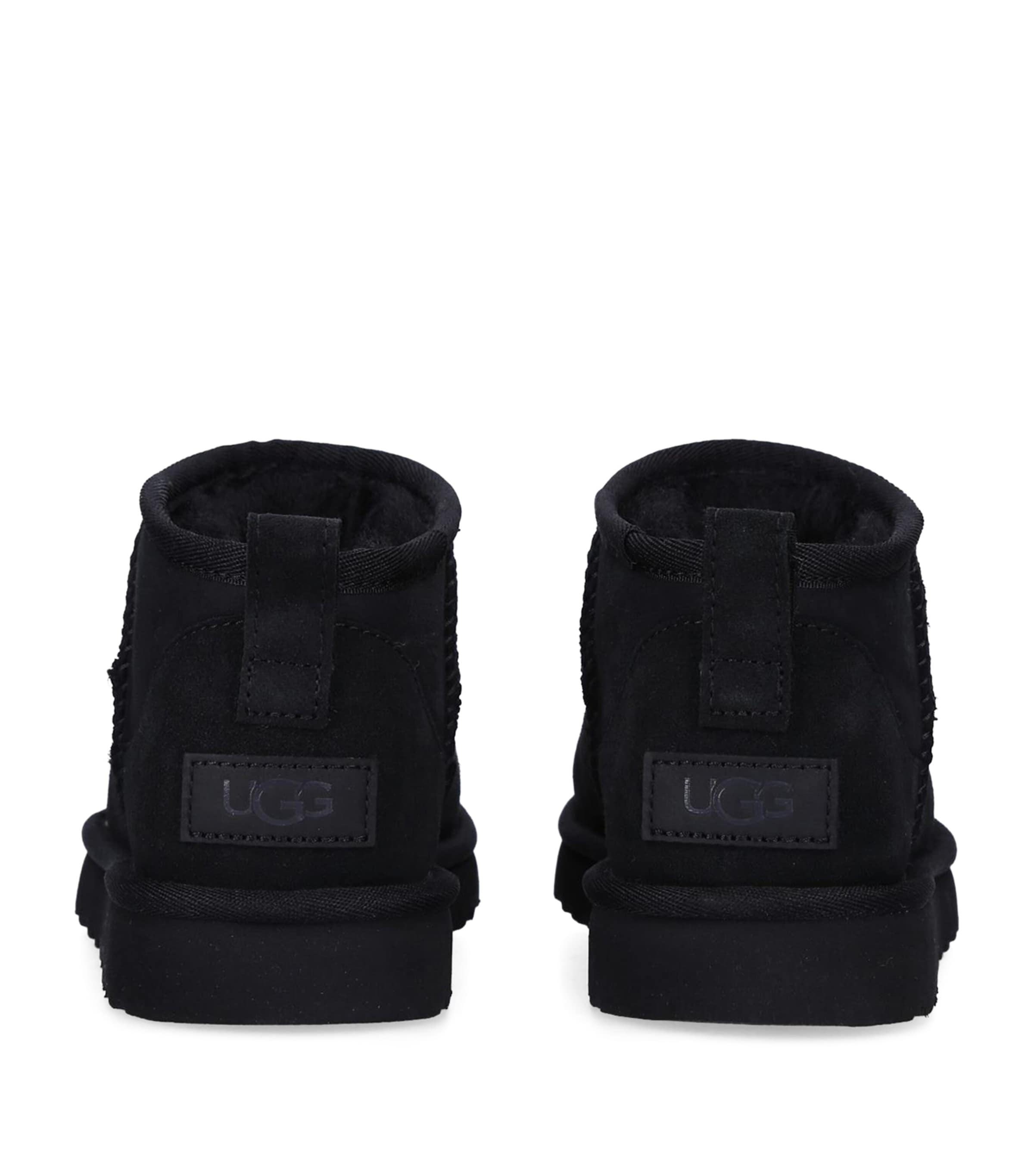 Suede Classic Ultra Mini Boots BLACK Image 6