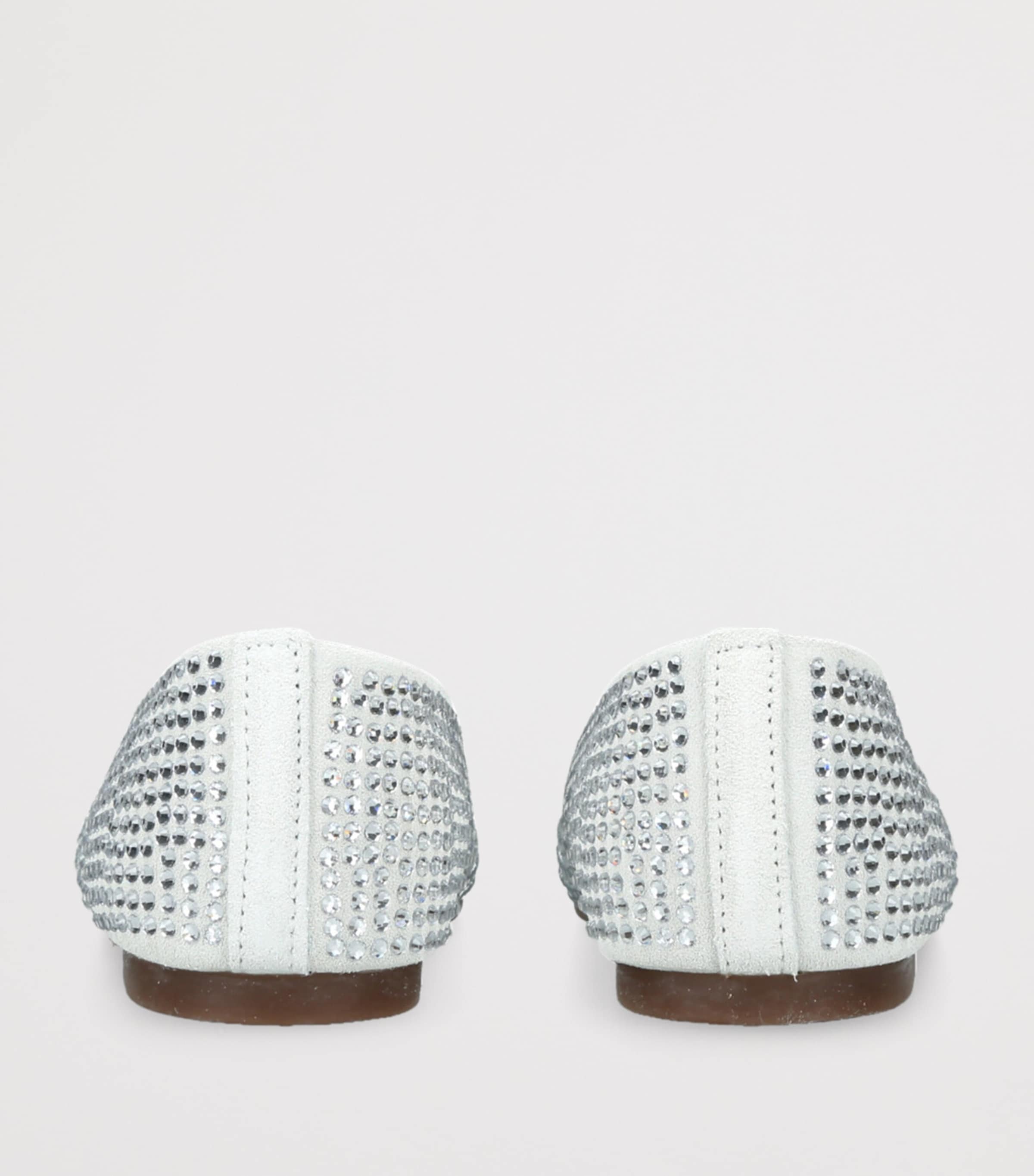 BabyWalker Leather Embellished Mary Janes White Image 2