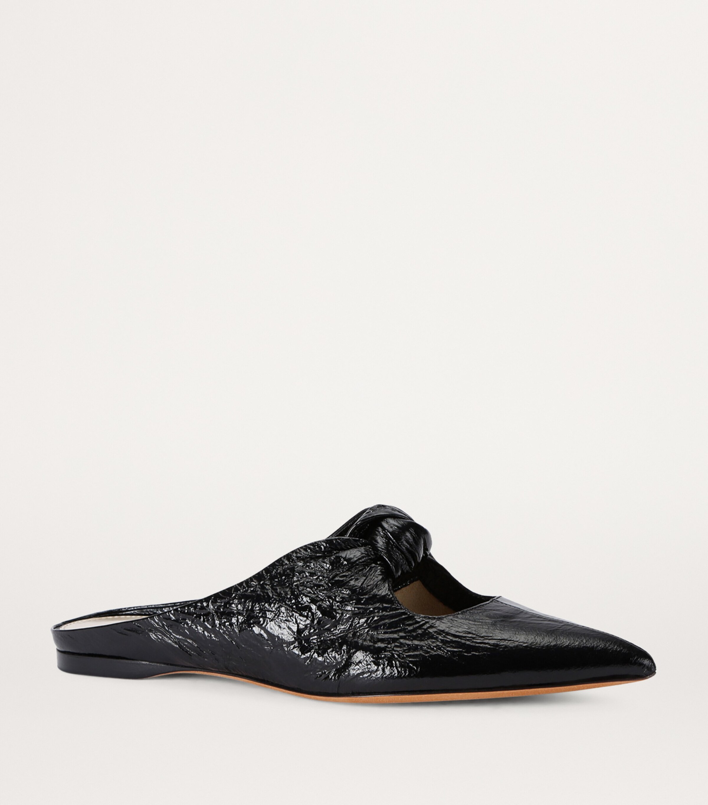 サンダル・ミュール KHAITE ROWAN LEATHER MULE Rowan leather mules in black - Khaite | Mytheresa