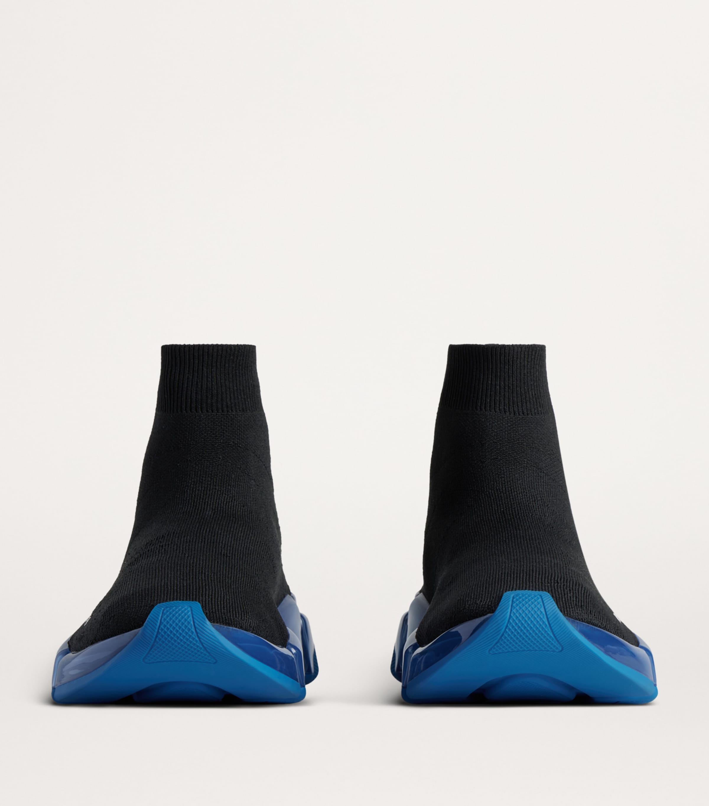 靴 BALENCIAGA SPEED TRAINER CLEARSOLE Balenciaga Black Speed 2.0 Clear Sole Lace-Up Sneakers | Harrods UK