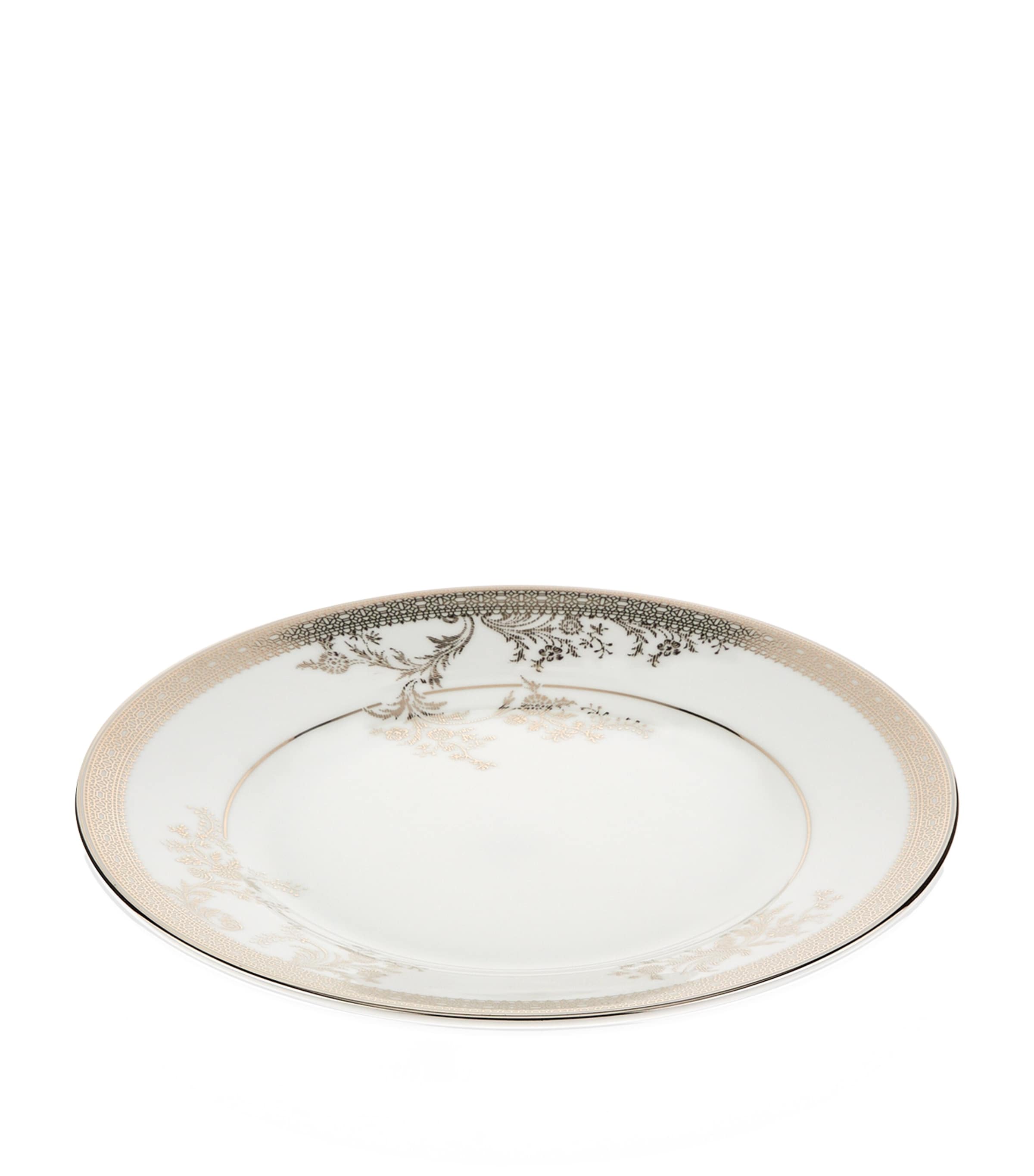 Wedgwood Lace Platinum Plate In Neutral