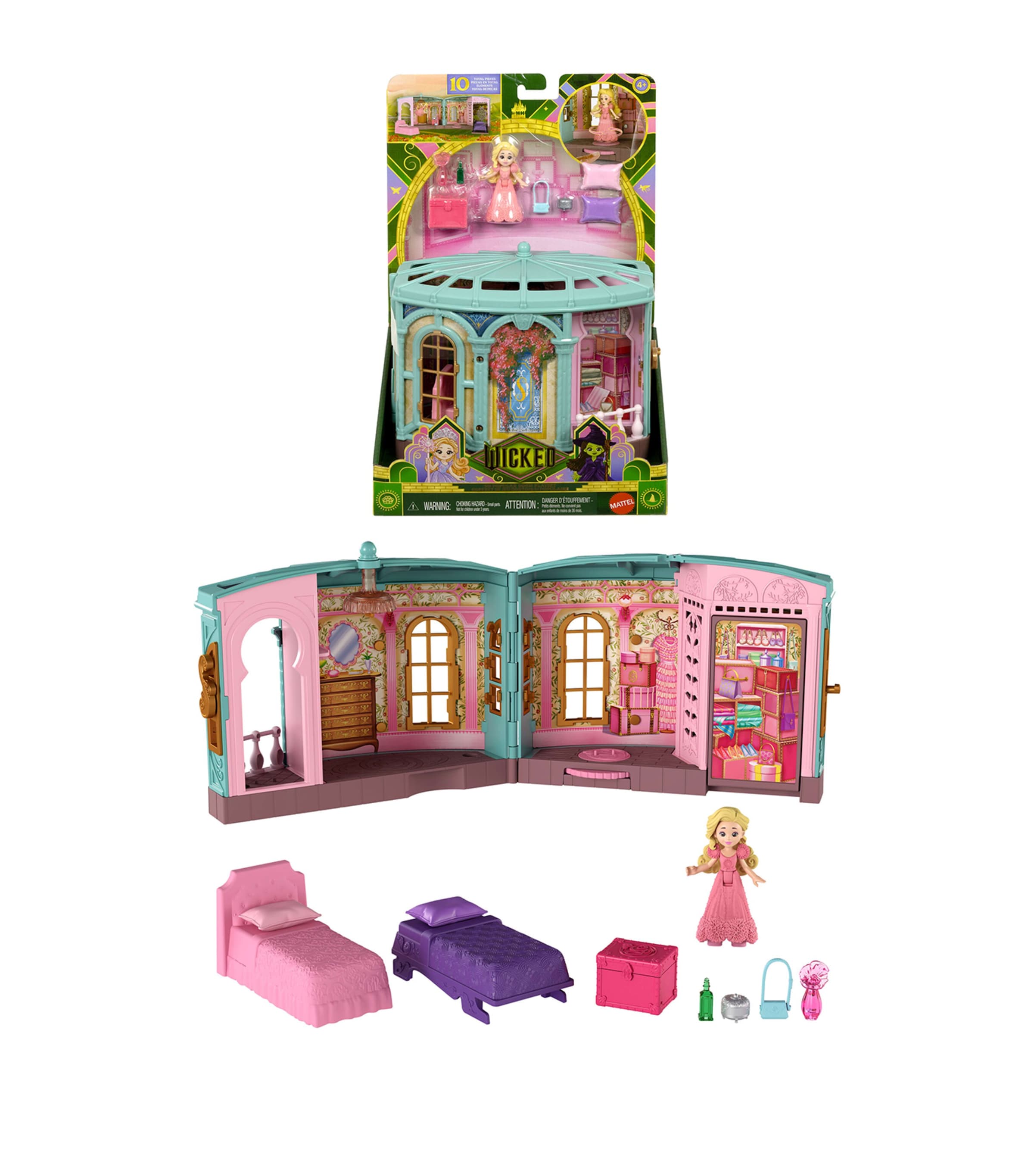 WICKED Wicked So Popular Dorm Small Doll Playset Image 2
