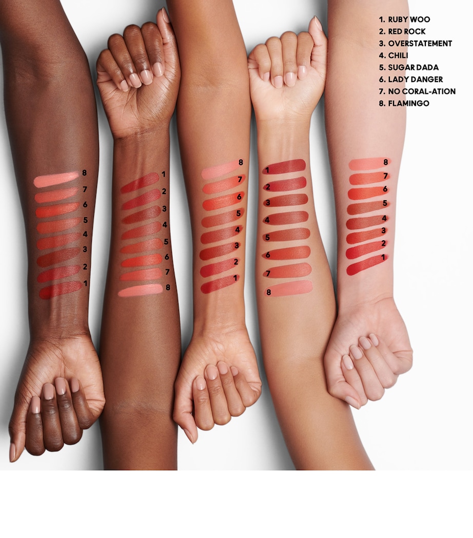 MACximal Silky Matte Lipstick CHILI Image 3