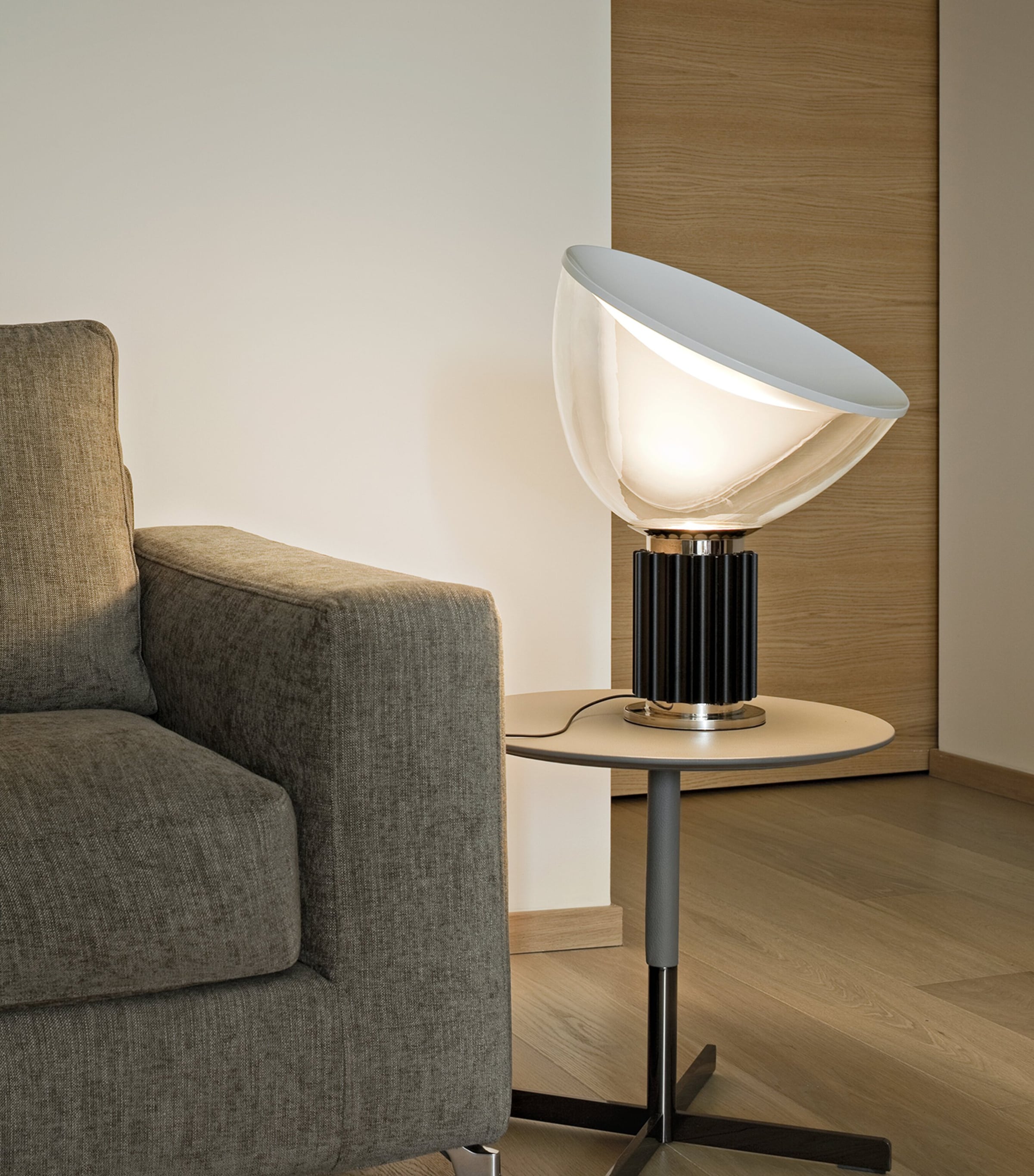 Flos Small Glass Taccia LED Table Lamp Image 4