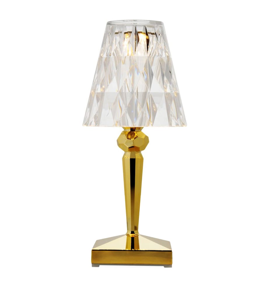 Rechargeable Battery Table Lamp GOLD Image 1