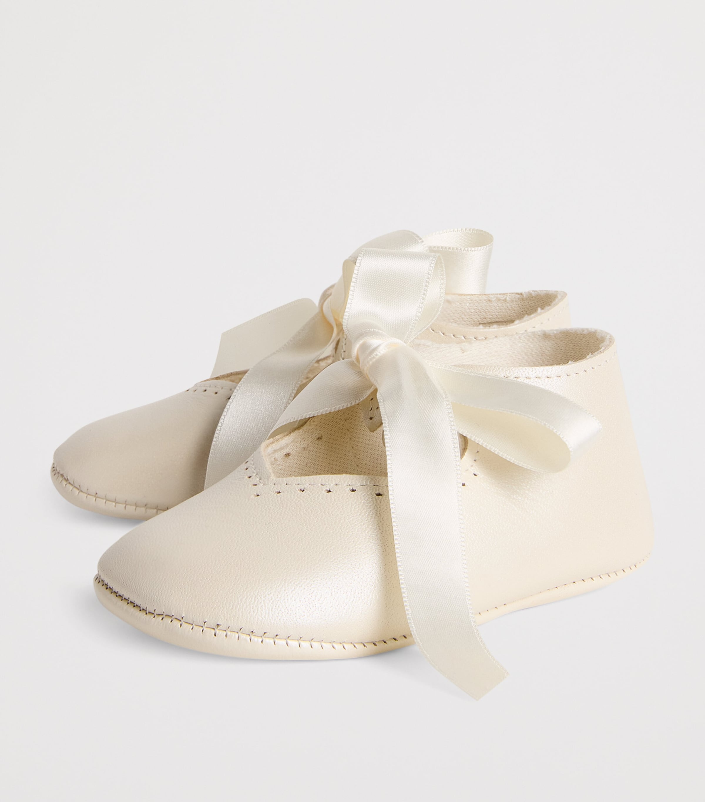 Leather Ceremony Mary Janes BEIGE Image 2