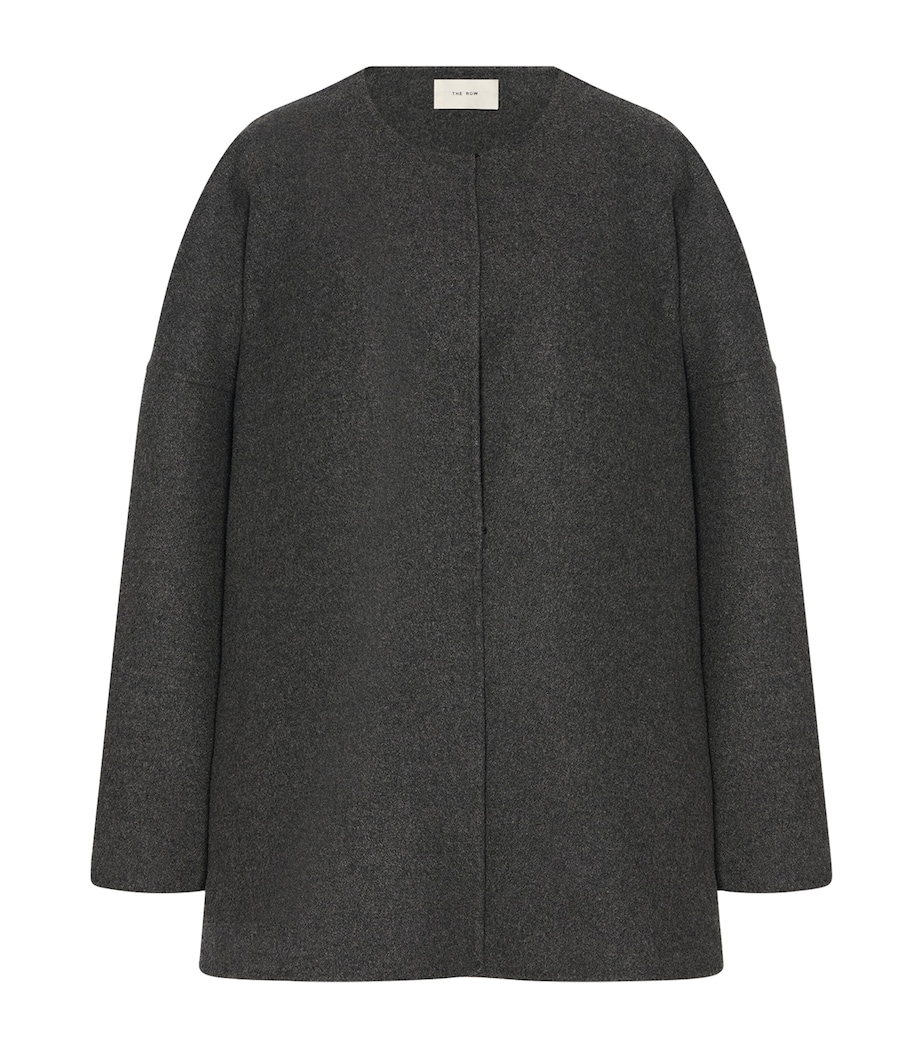 Elke Cashmere Jacket GREY MELANGE Image 1