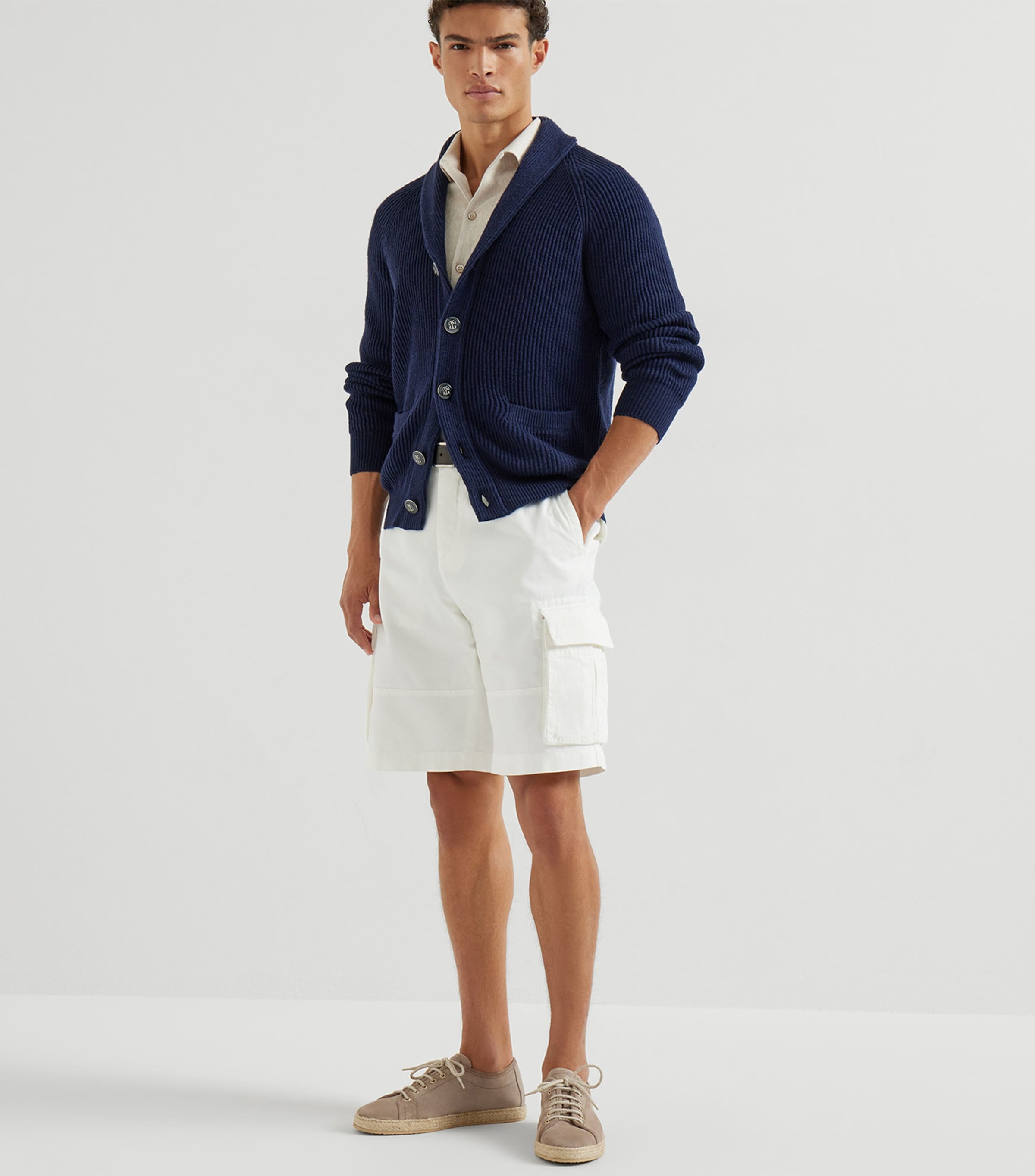 Brunello Cucinelli Reversed Calfskin Sneakers Image 2