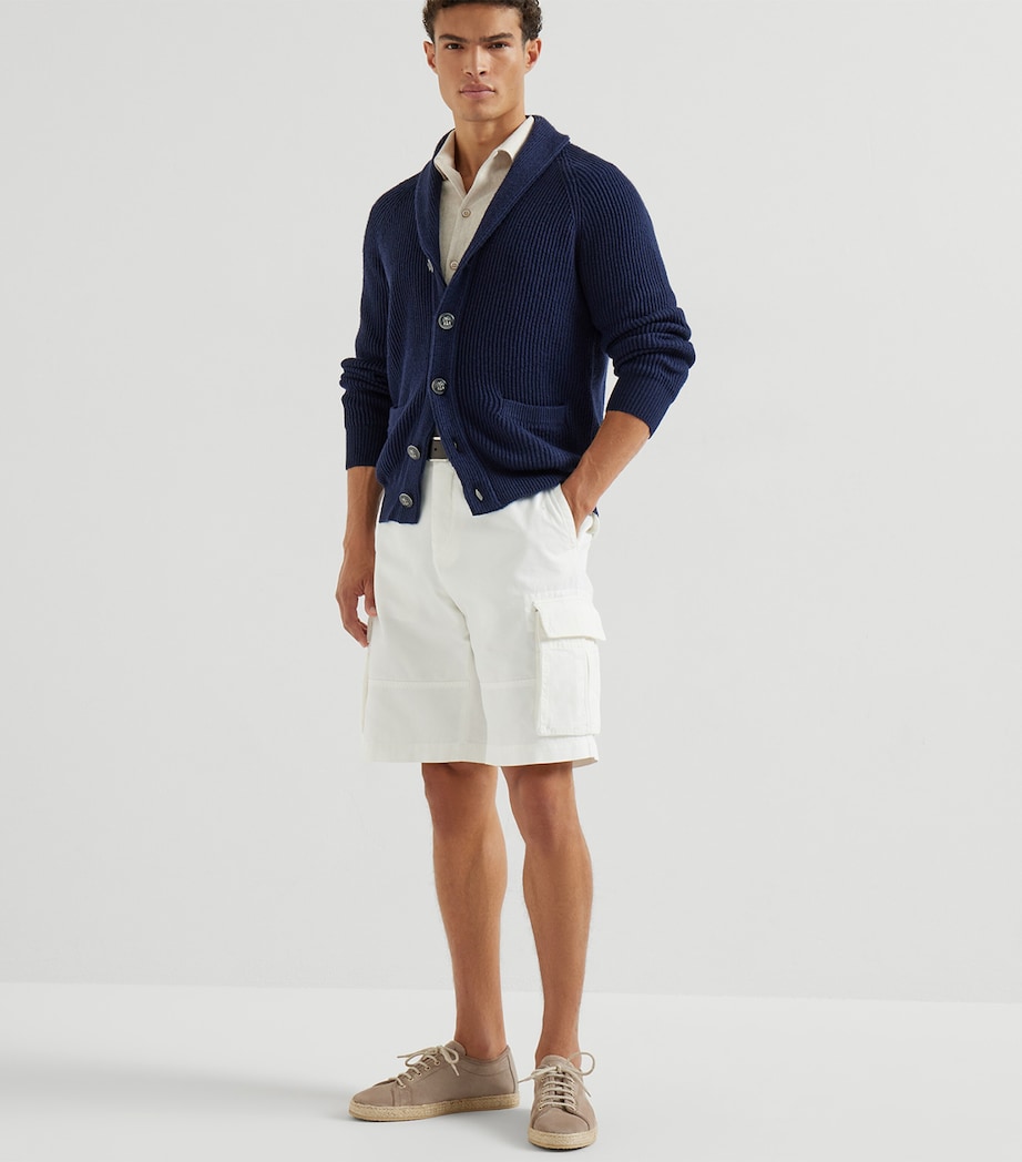 Brunello Cucinelli Reversed Calfskin Sneakers Image 2