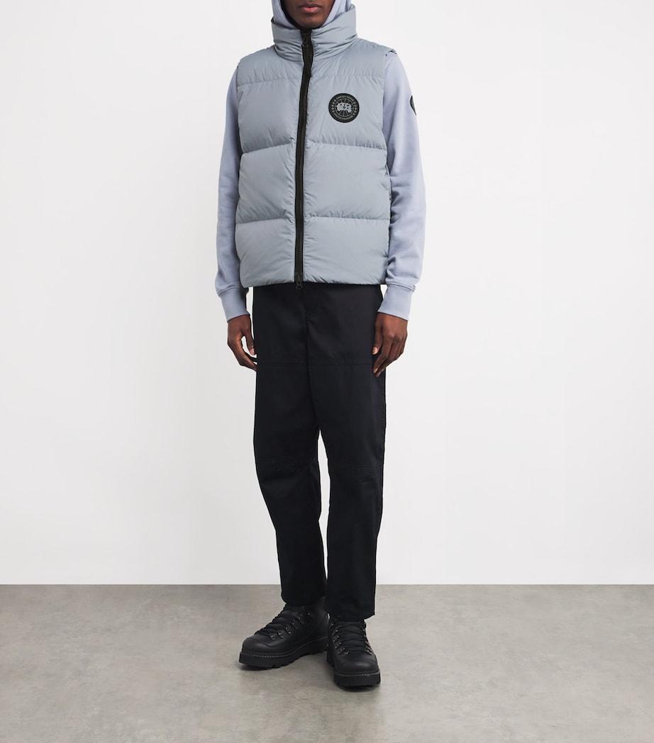 Down Lawrence Puffer Gilet LGHT OZONE BLUE 1755 Image 2
