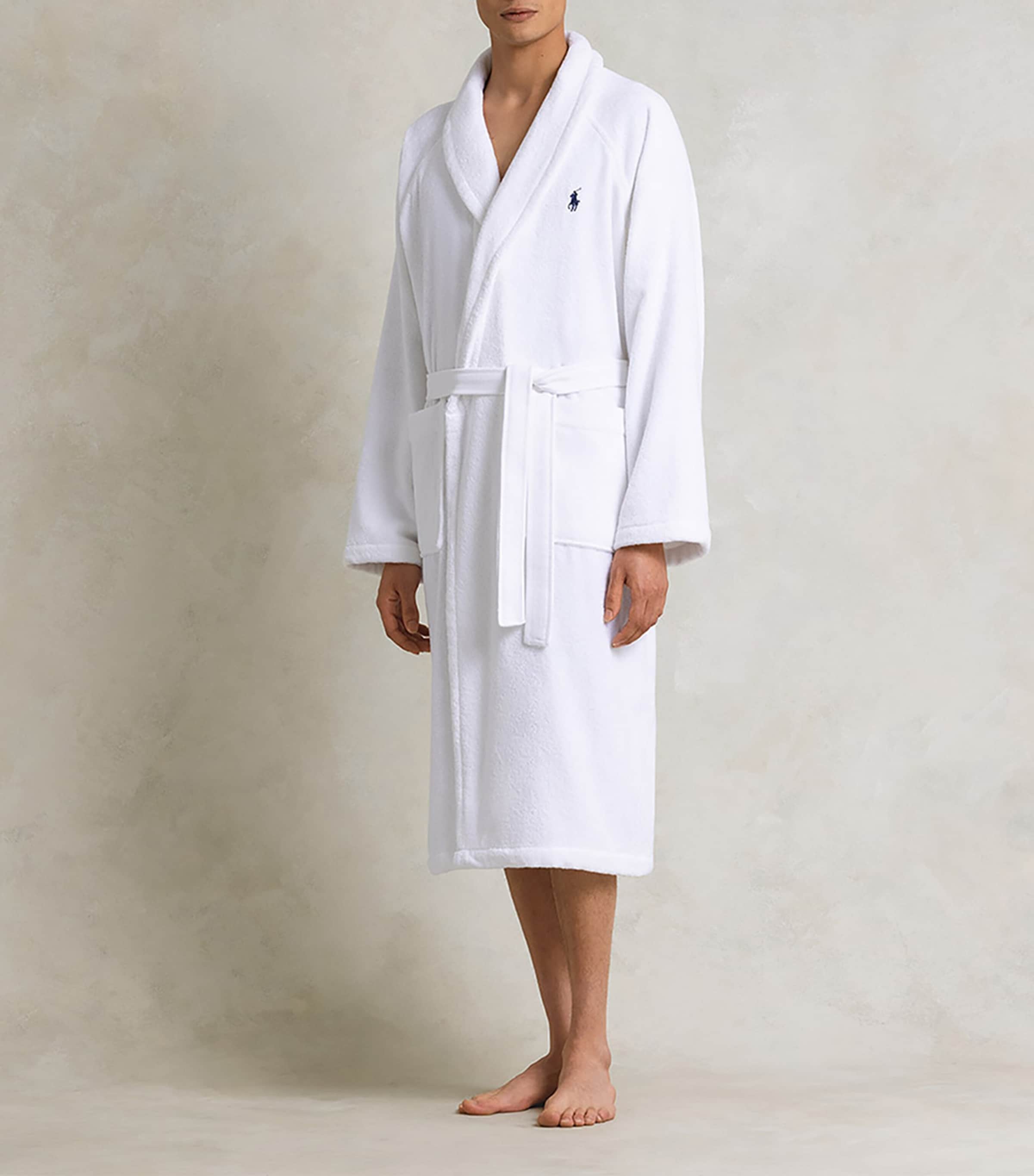 Ralph Lauren Home Langdon Shawl Collar Bathrobe Midnight at