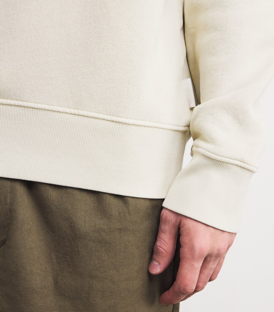 Cotton-Blend Vintage Sweatshirt ABALONE Image 6