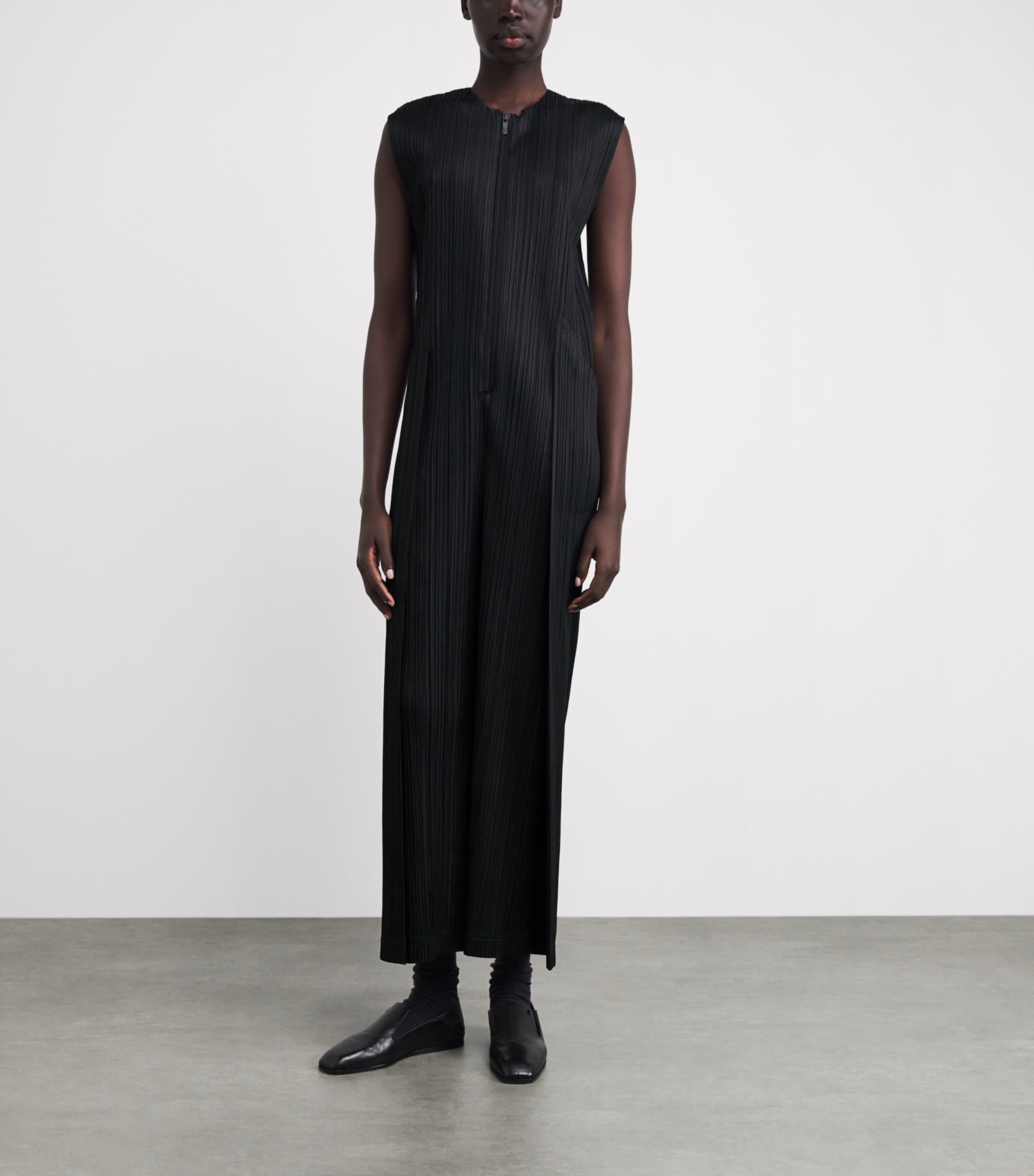 Pleats Please Issey Miyake Black Thicker Bottoms 1 Jumpsuit Pleats Please Issey Miyake Black Thicker Bottoms 1 Jumpsuit