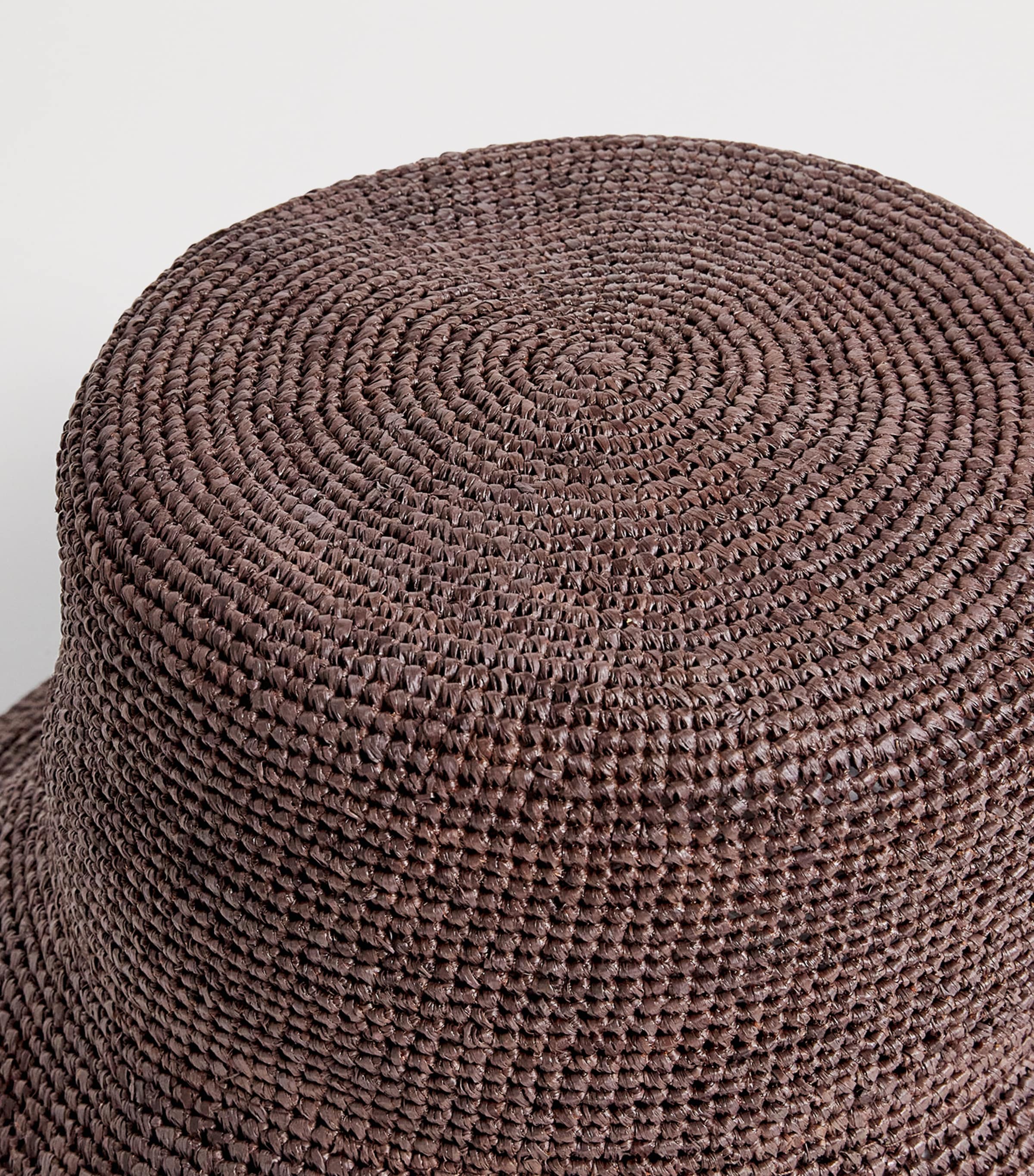 Lack Of Color Raffia Inca Bucket Hat Coco Image 5