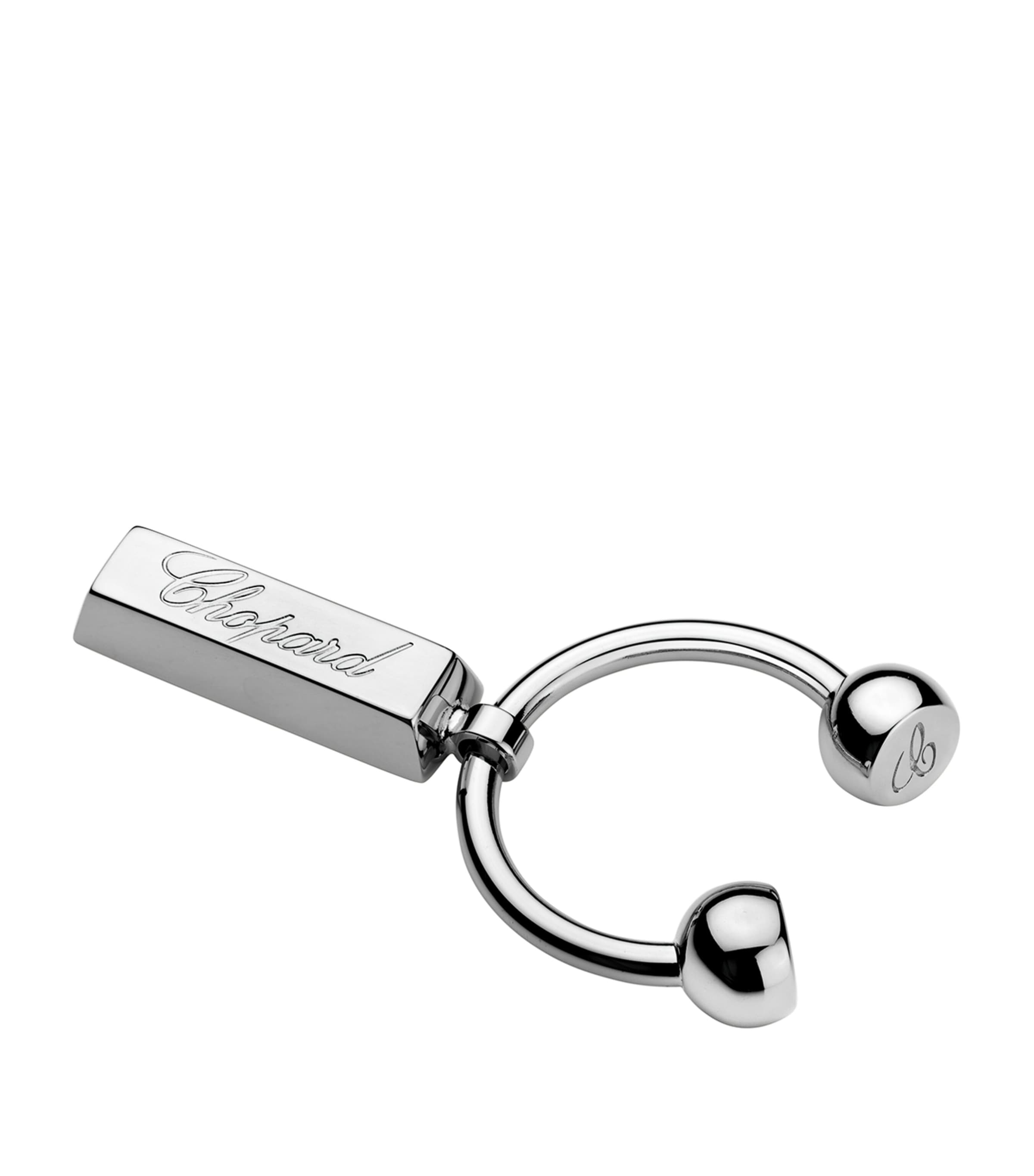Stainless Steel Lingot Keyring SILVER Image 1