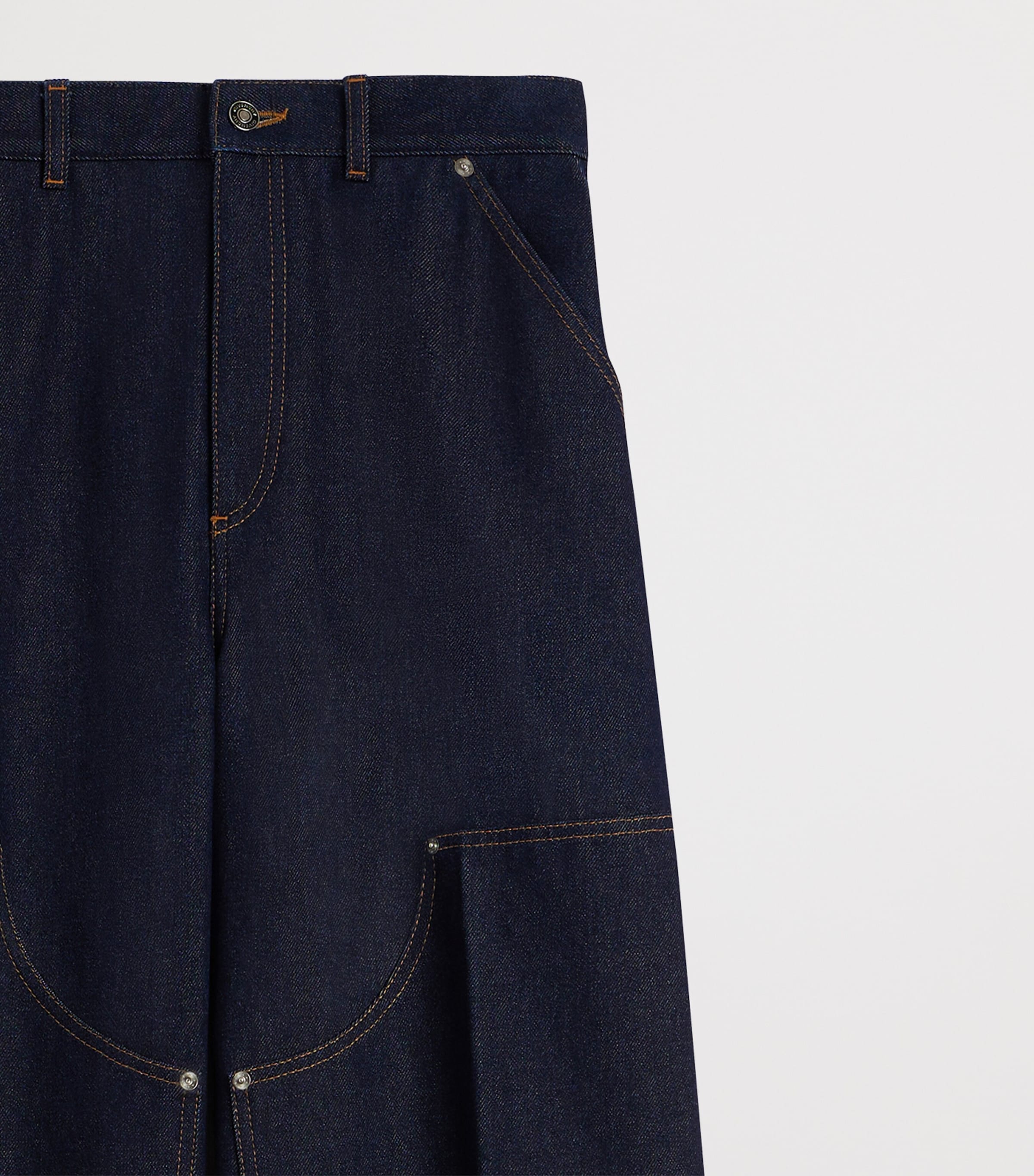 Givenchy Womens Raw Balloon Jeans Image 6