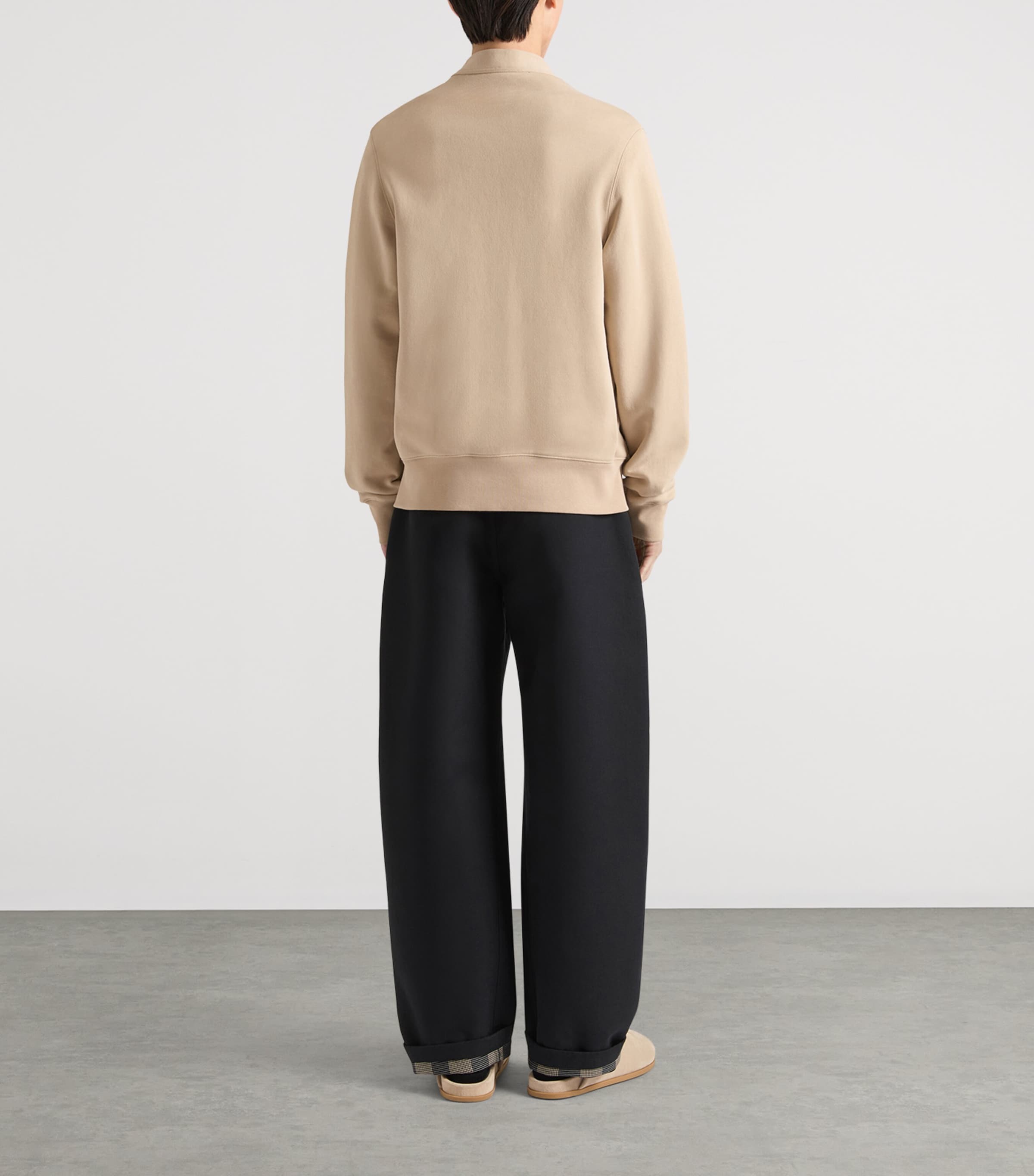 Givenchy Mens Cotton Couture Seam Trousers Image 3
