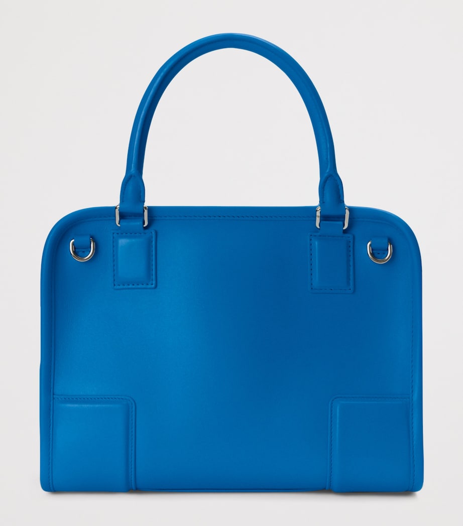 LOEWE Small Leather Amazona 180 Top-Handle Bag Royal Azur Image 5