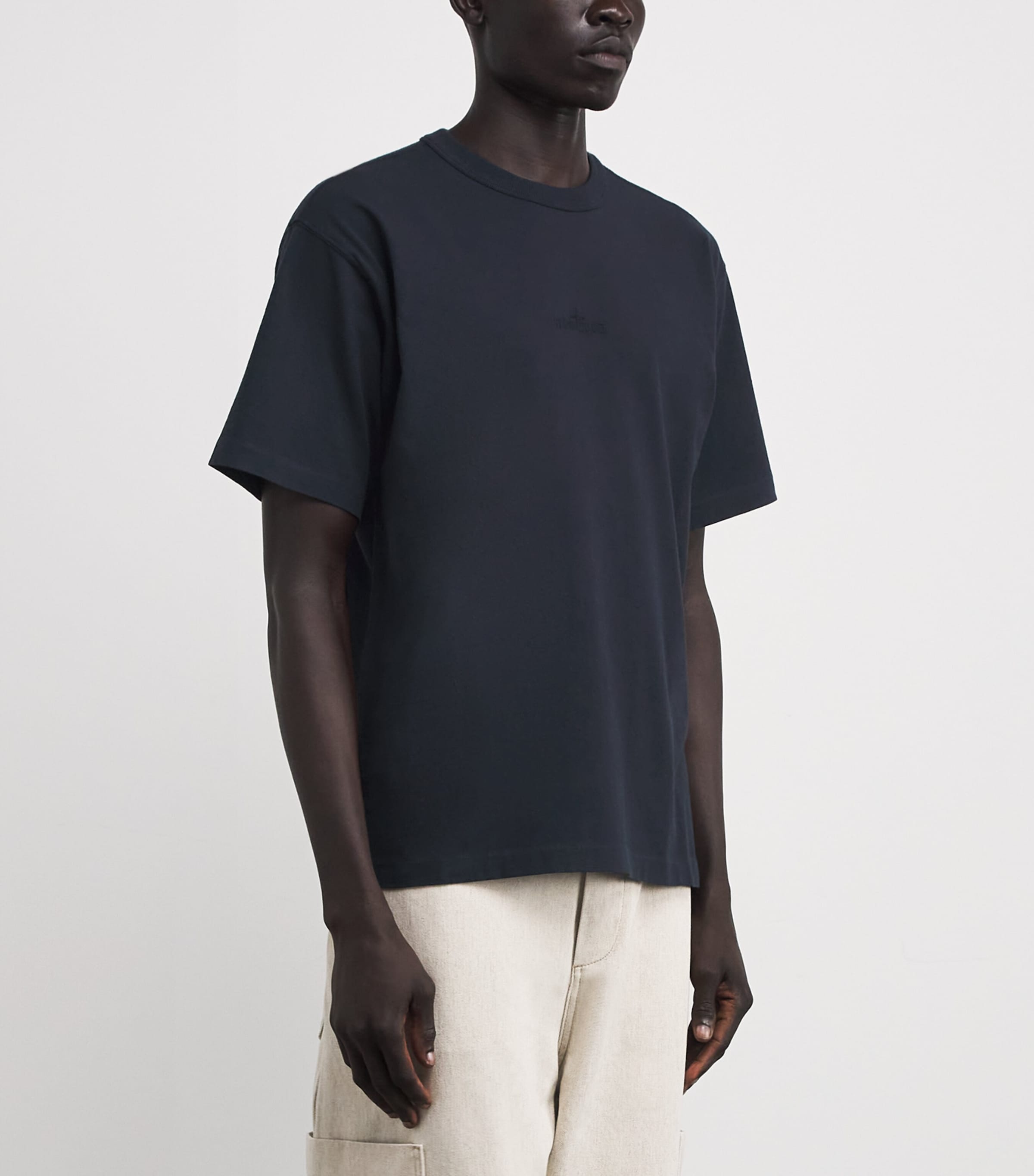 Cotton Logo T-Shirt V0020 Image 3