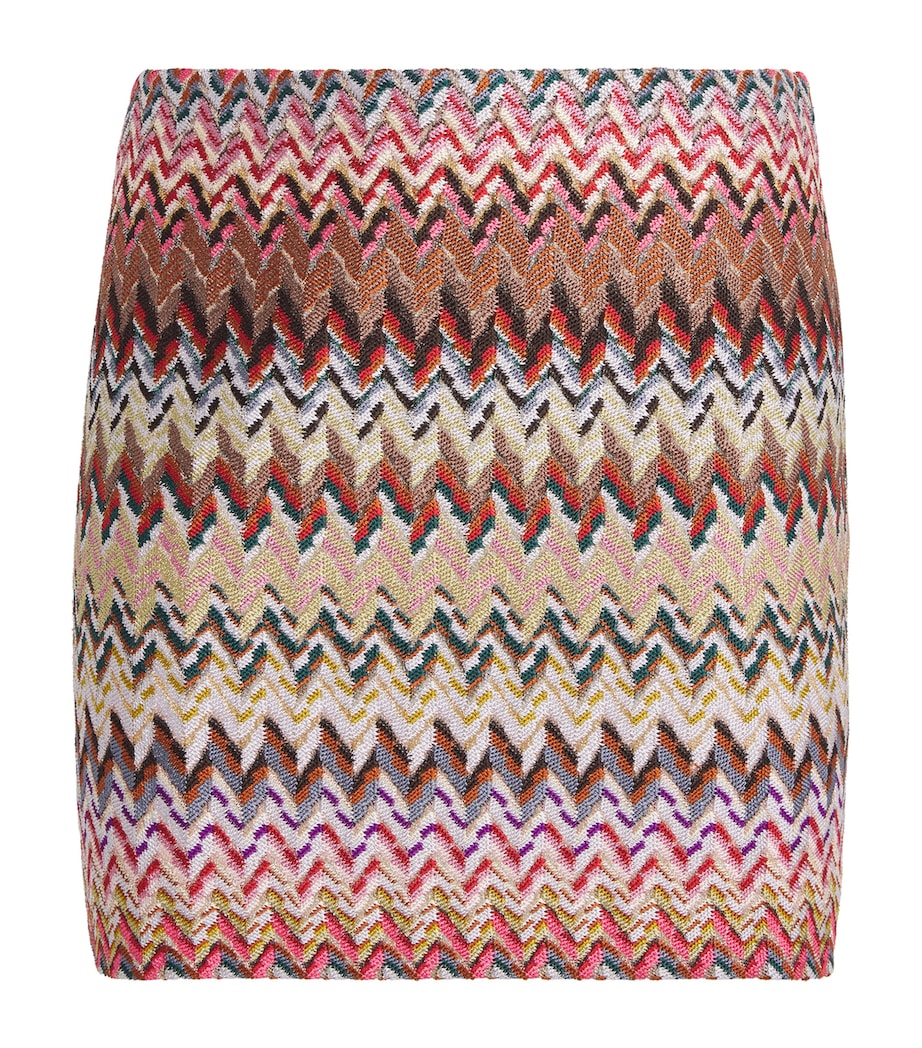 Zigzag Mini Skirt SM9QY MULTICOLOR Image 1