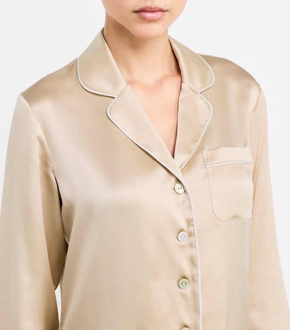 Silk Coco Pyjama Set CARAMEL Image 4