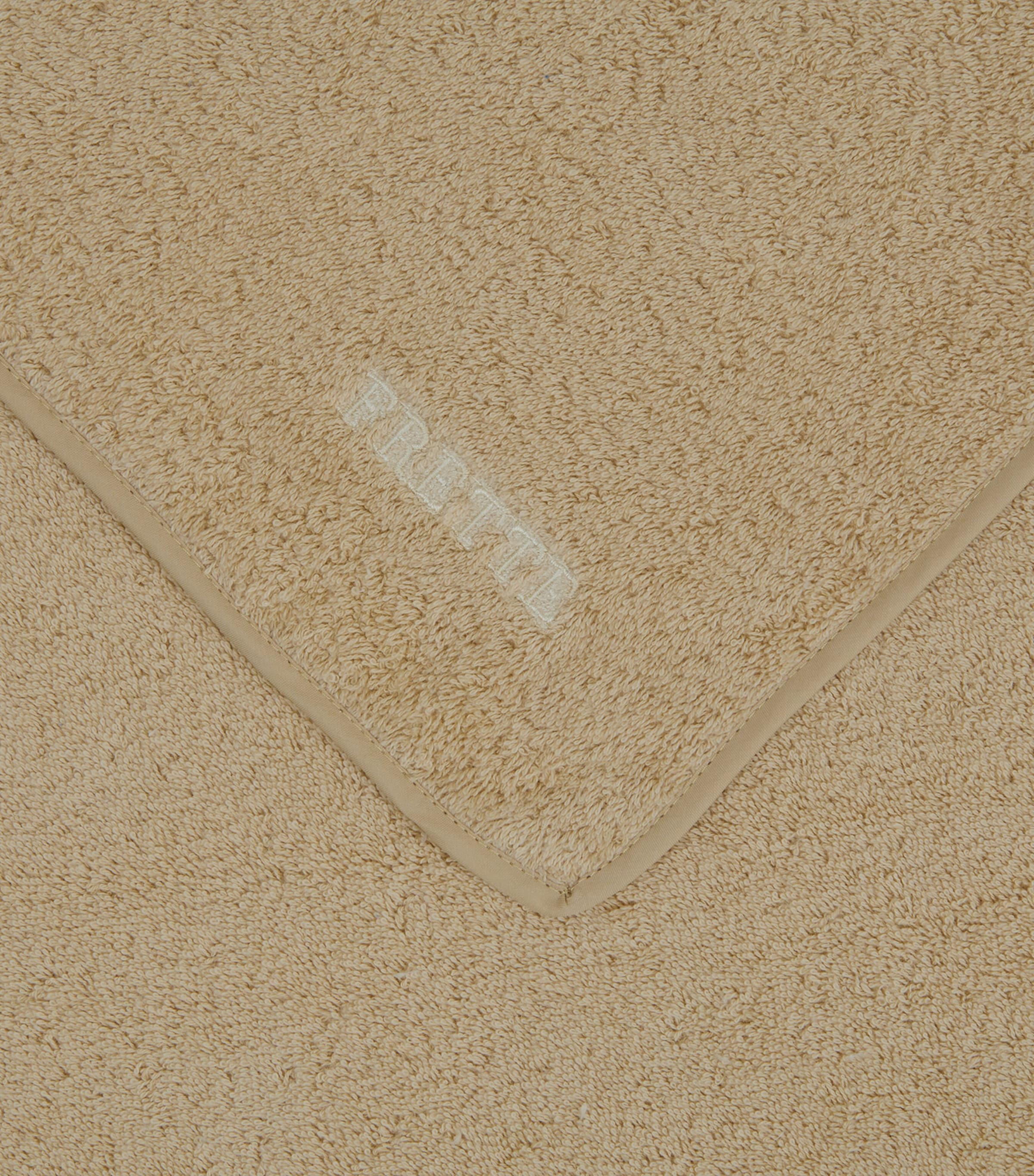 Frette Cotto Unito Bath Towel (60cm x 110cm) Golden Beige Image 5