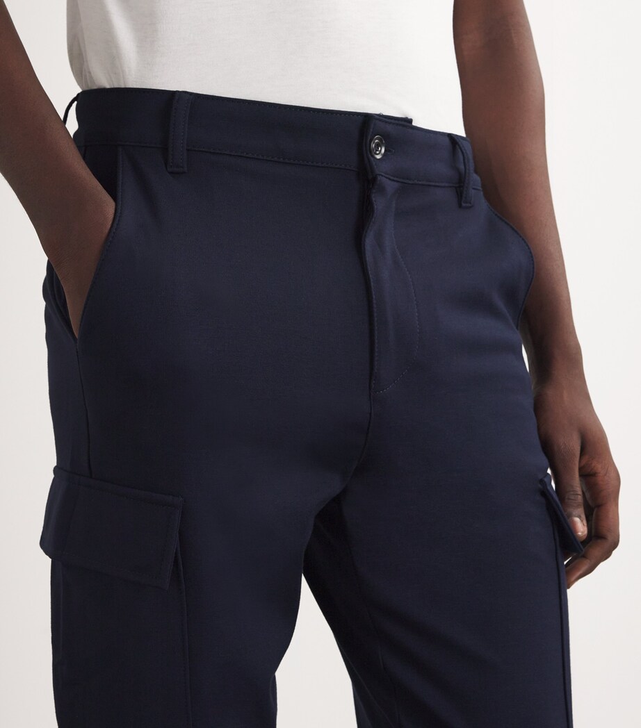 Cargo Straight Chinos DARK BLUE Image 6