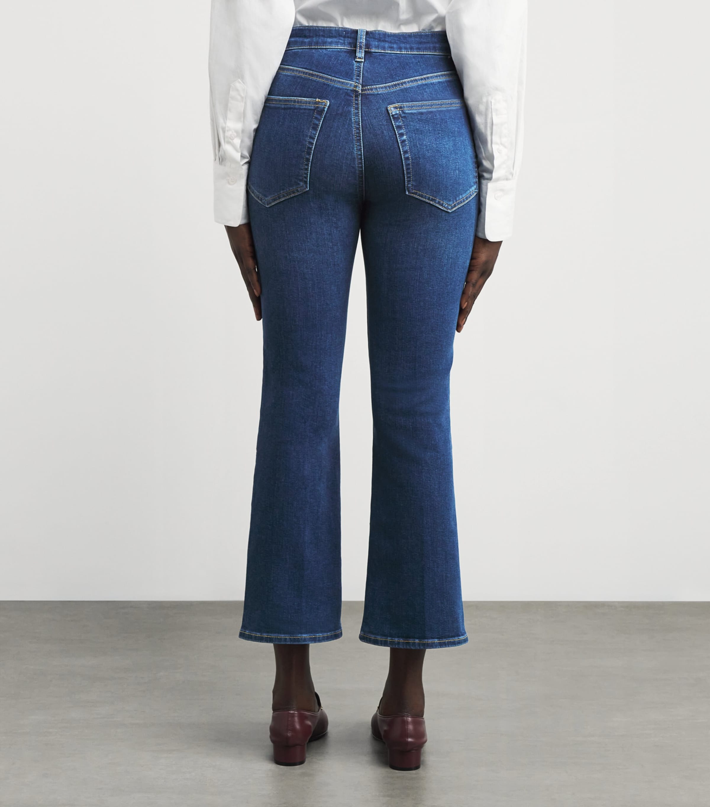 The Reboot Crop Bootcut Jeans FEMMA Image 4