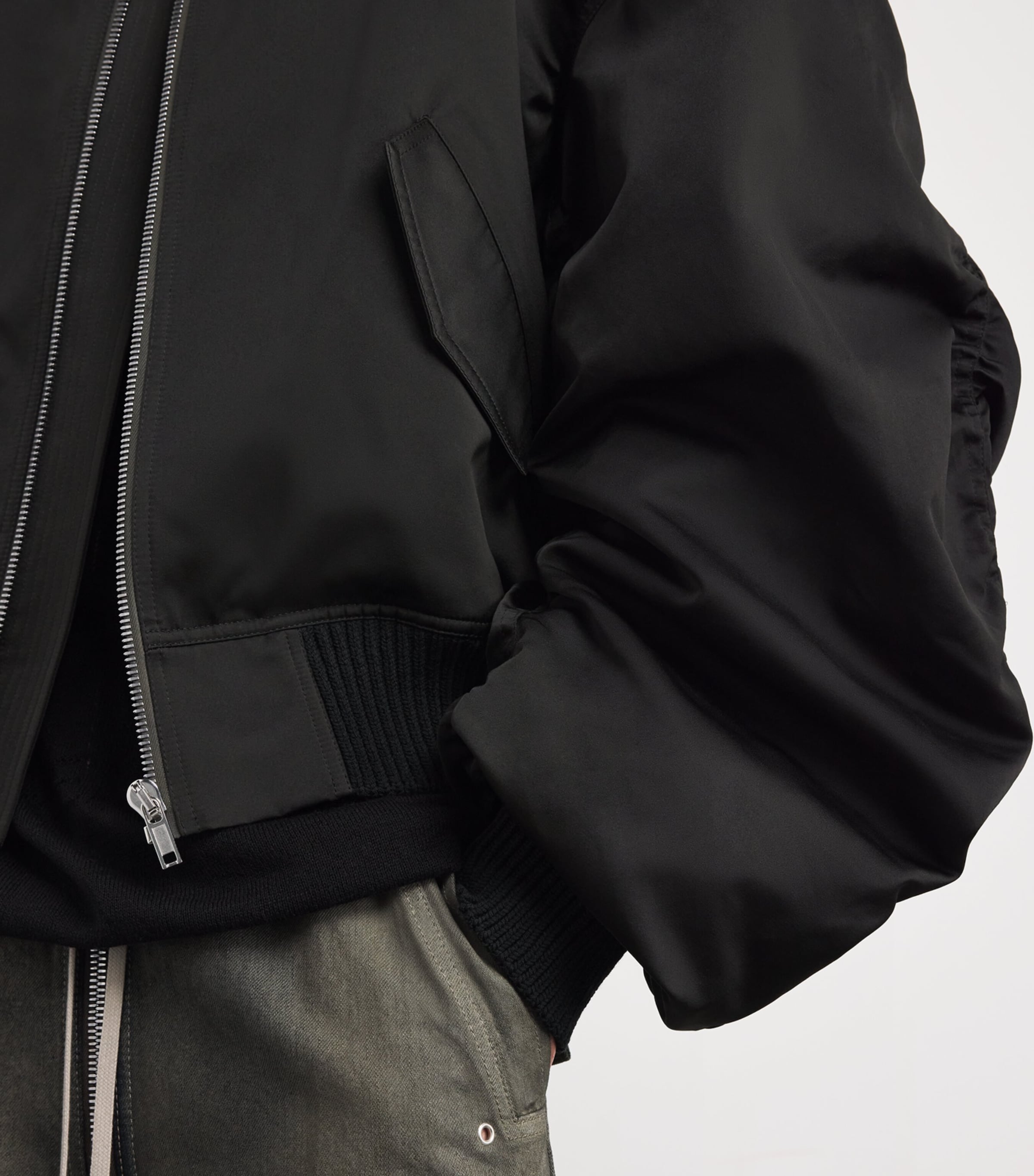 Padded Bomber Jacket BLACK/ 09 Image 6