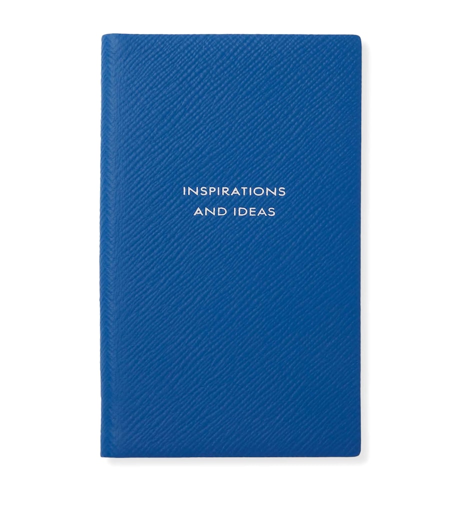 Leather Inspirations and Ideas Panama Pocket Notebook CERULEAN Image 1