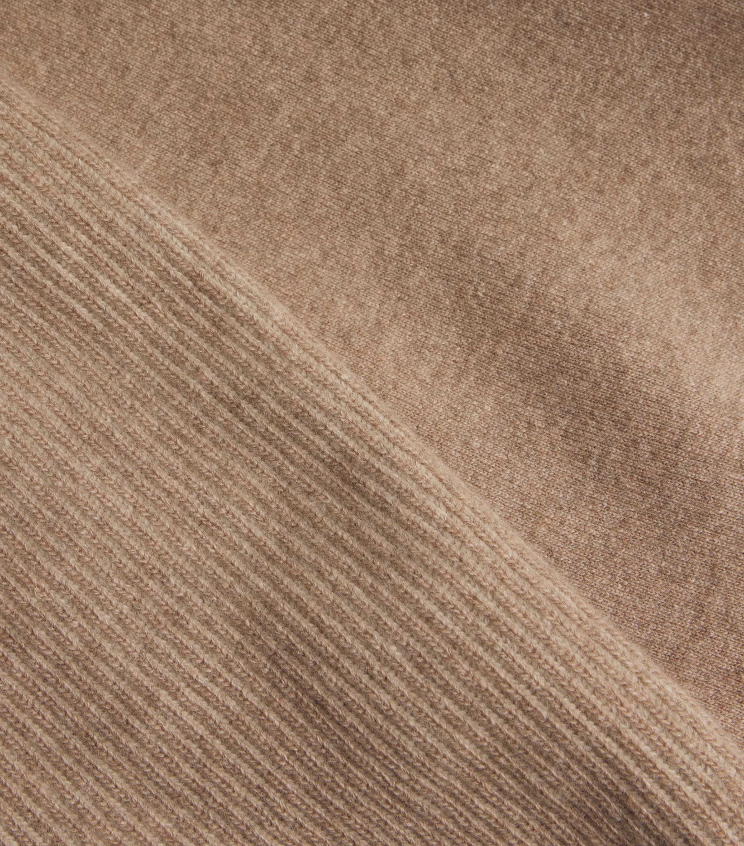 Double-Faced Wool Bomber Jacket LIGHT SANDSTONE Image 5