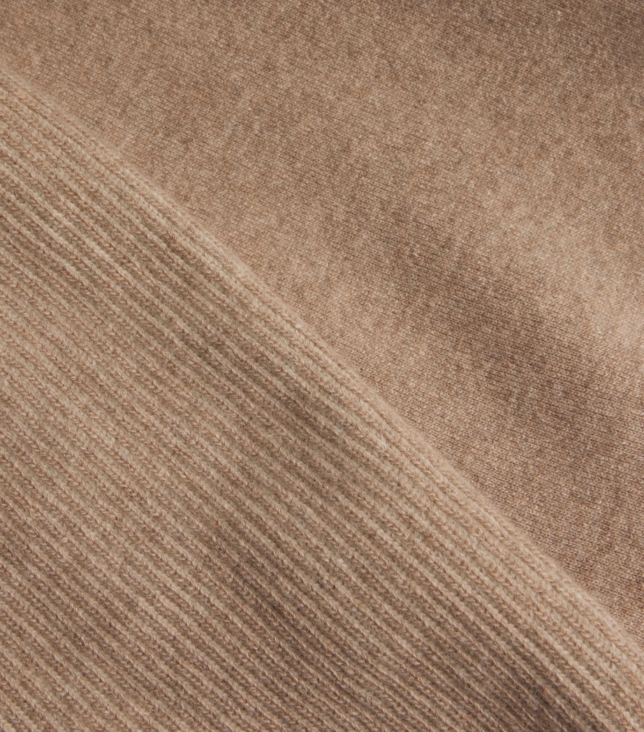 Double-Faced Wool Bomber Jacket LIGHT SANDSTONE Image 5