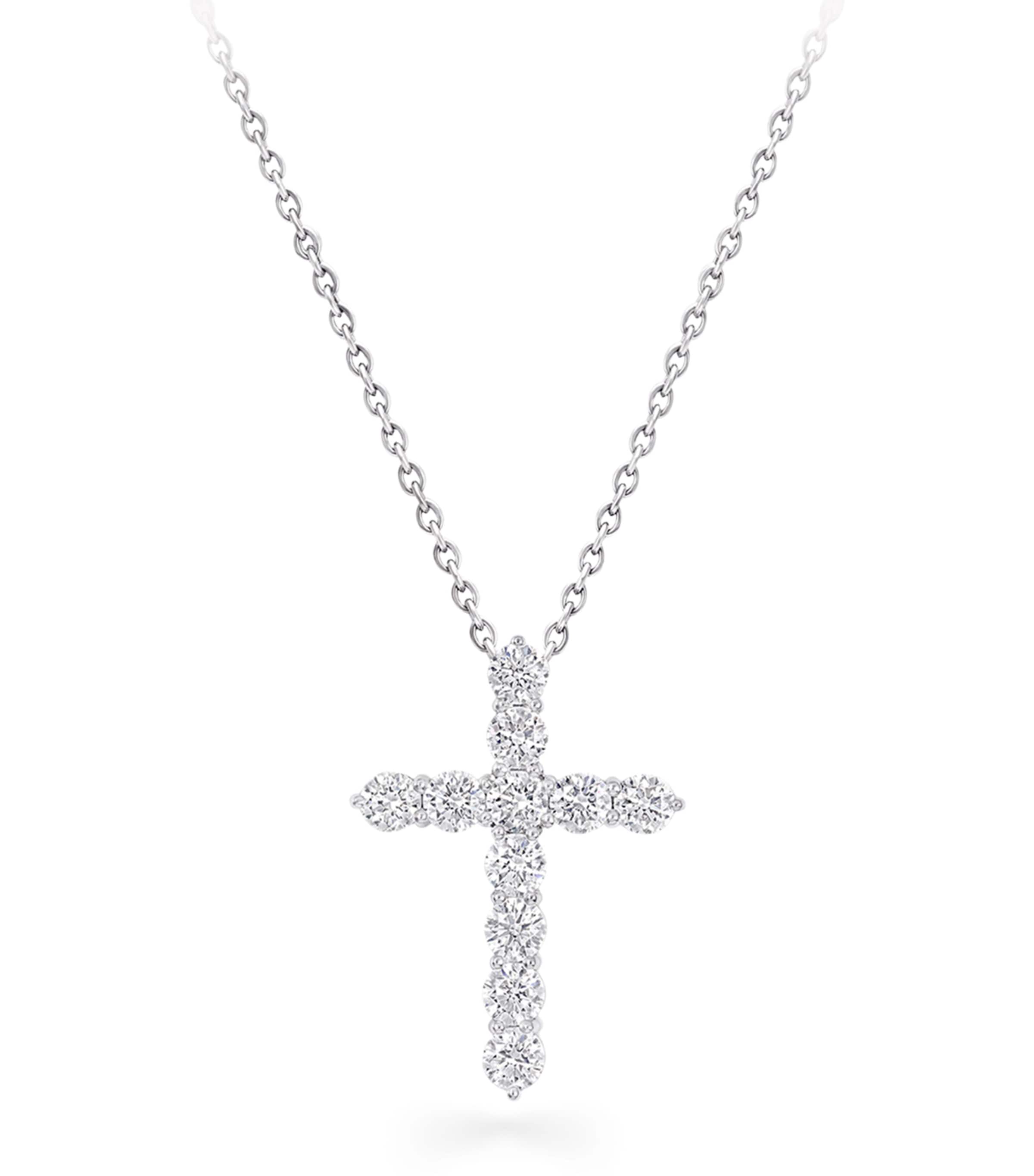 White Gold and Diamond Classic Graff Necklace WHITE GOLD Image 1