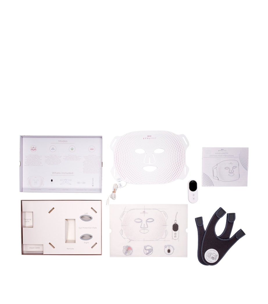 STYLPRO Wavelength LED Face Mask NO COLOUR Image 4