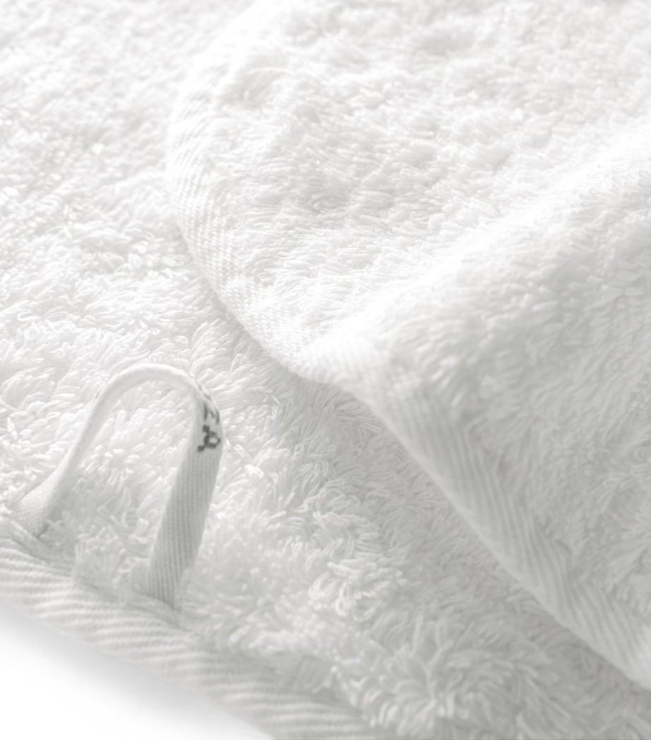 GRACCIOZA Portobello Bath Sheet (95cm x 150cm) White Image 3