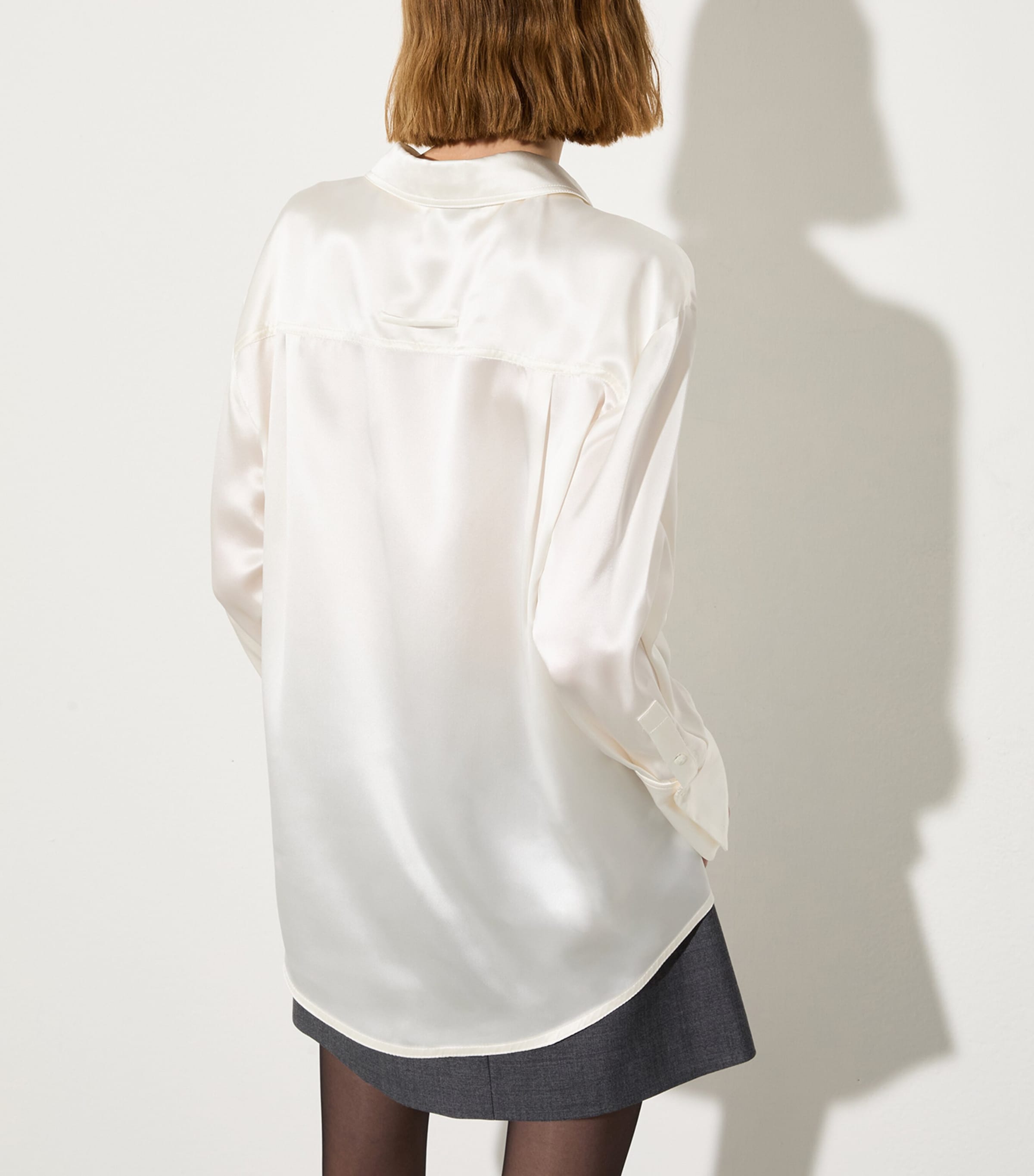 Silk Shirt IVORY Image 4